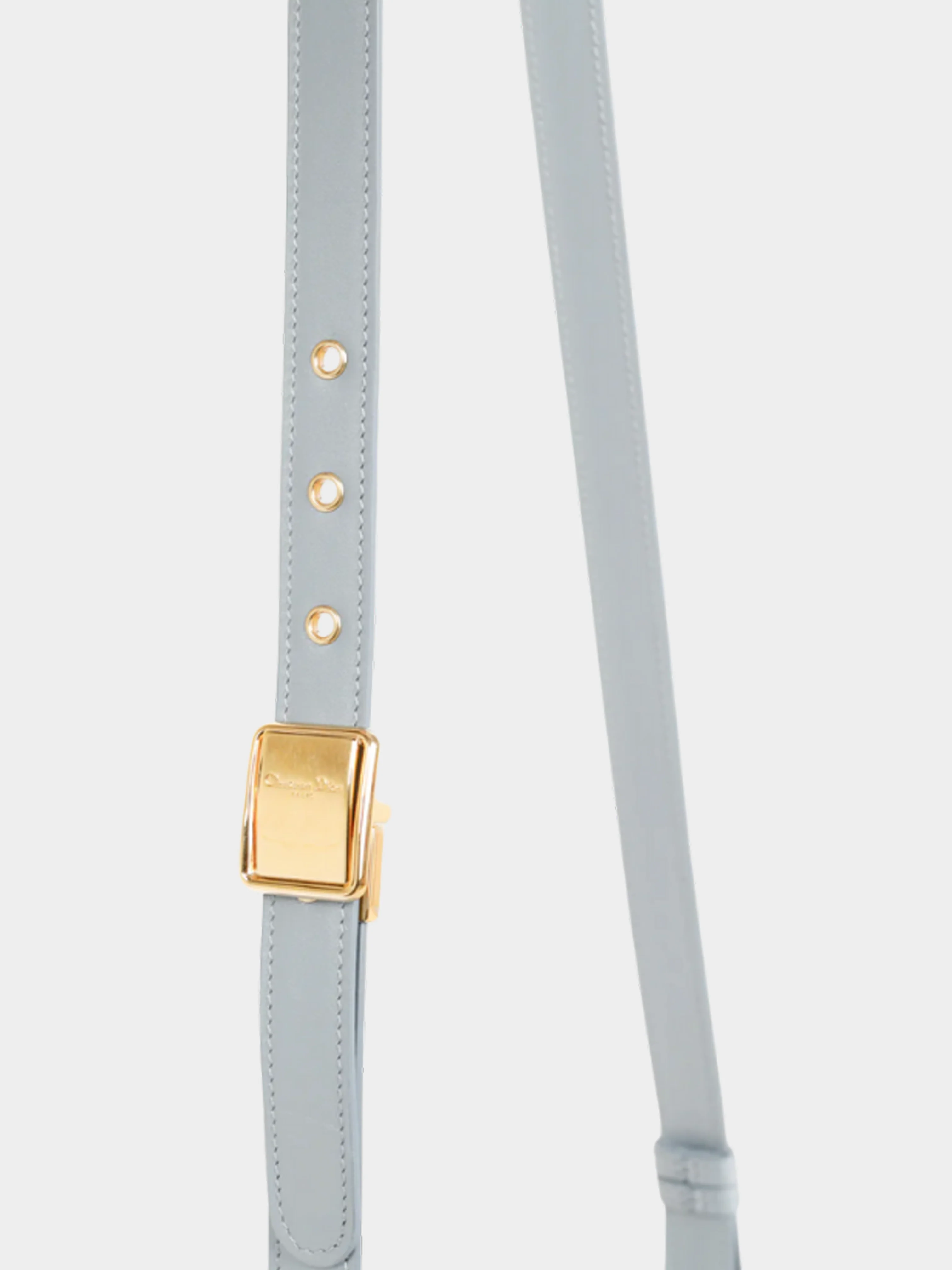 Christian Dior Cruise 2020 Bobby Blue Calfskin Leather Crossbody Bag - Image 6