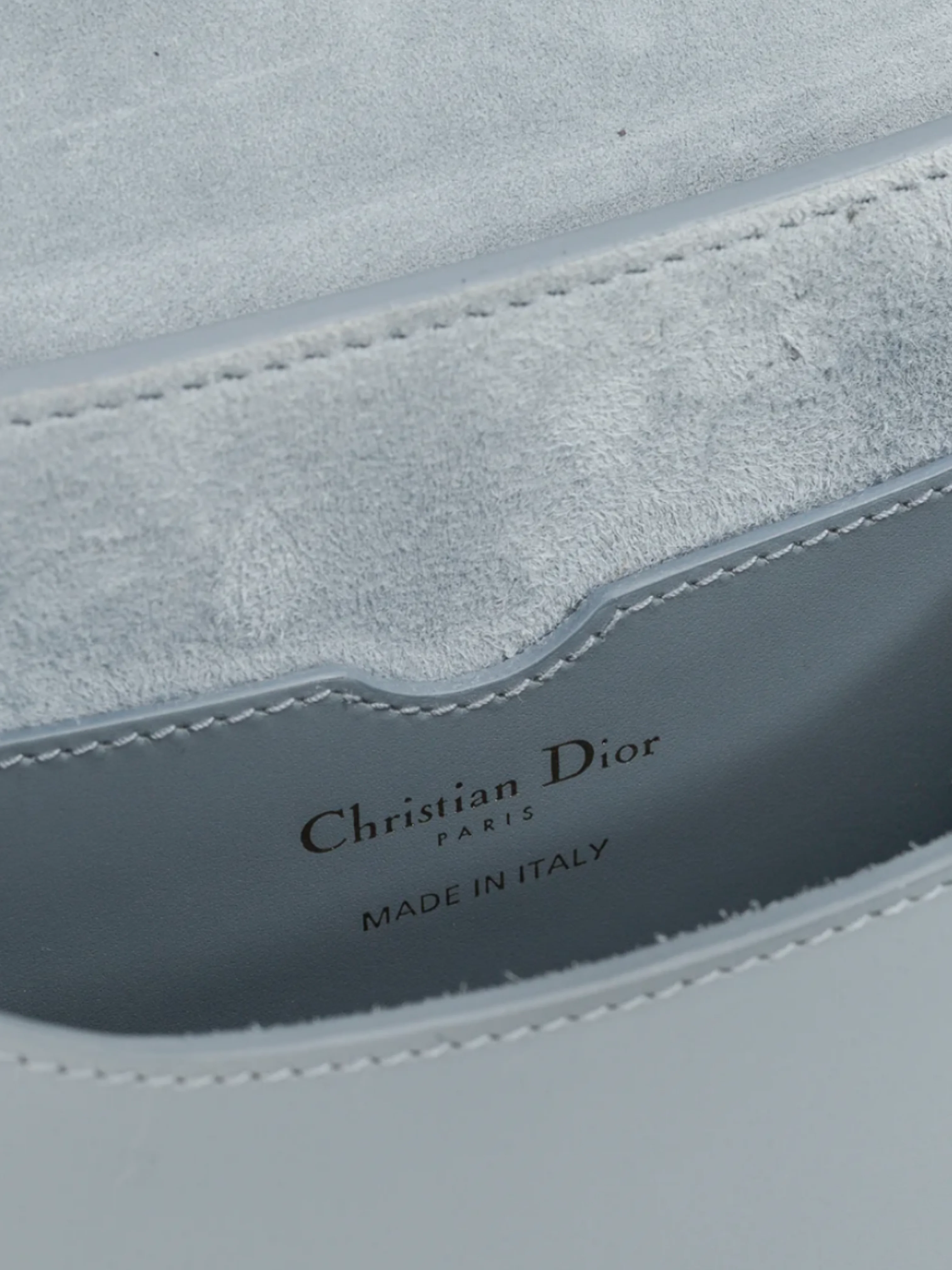 Christian Dior Cruise 2020 Bobby Blue Calfskin Leather Crossbody Bag - Image 8