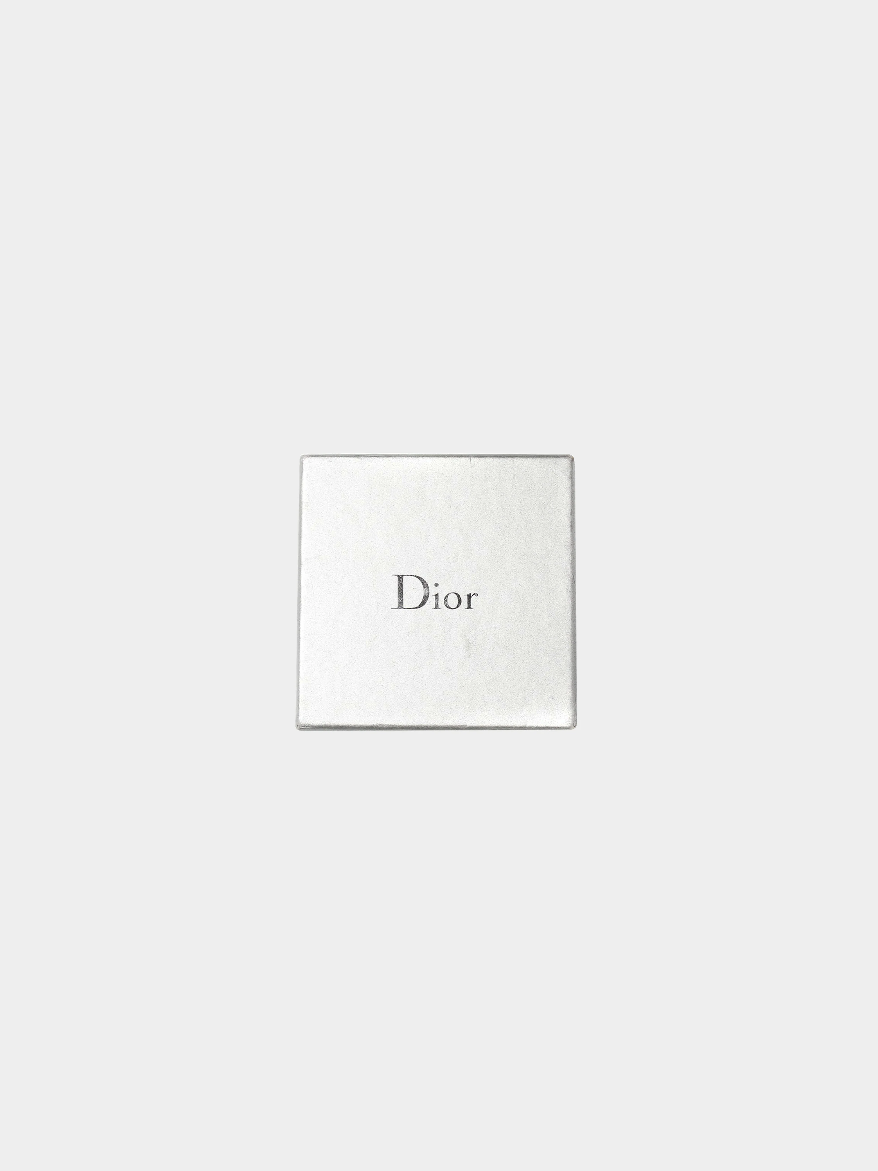 Christian Dior FW 2004 Black and White Oval Pin Brooch - Image 3