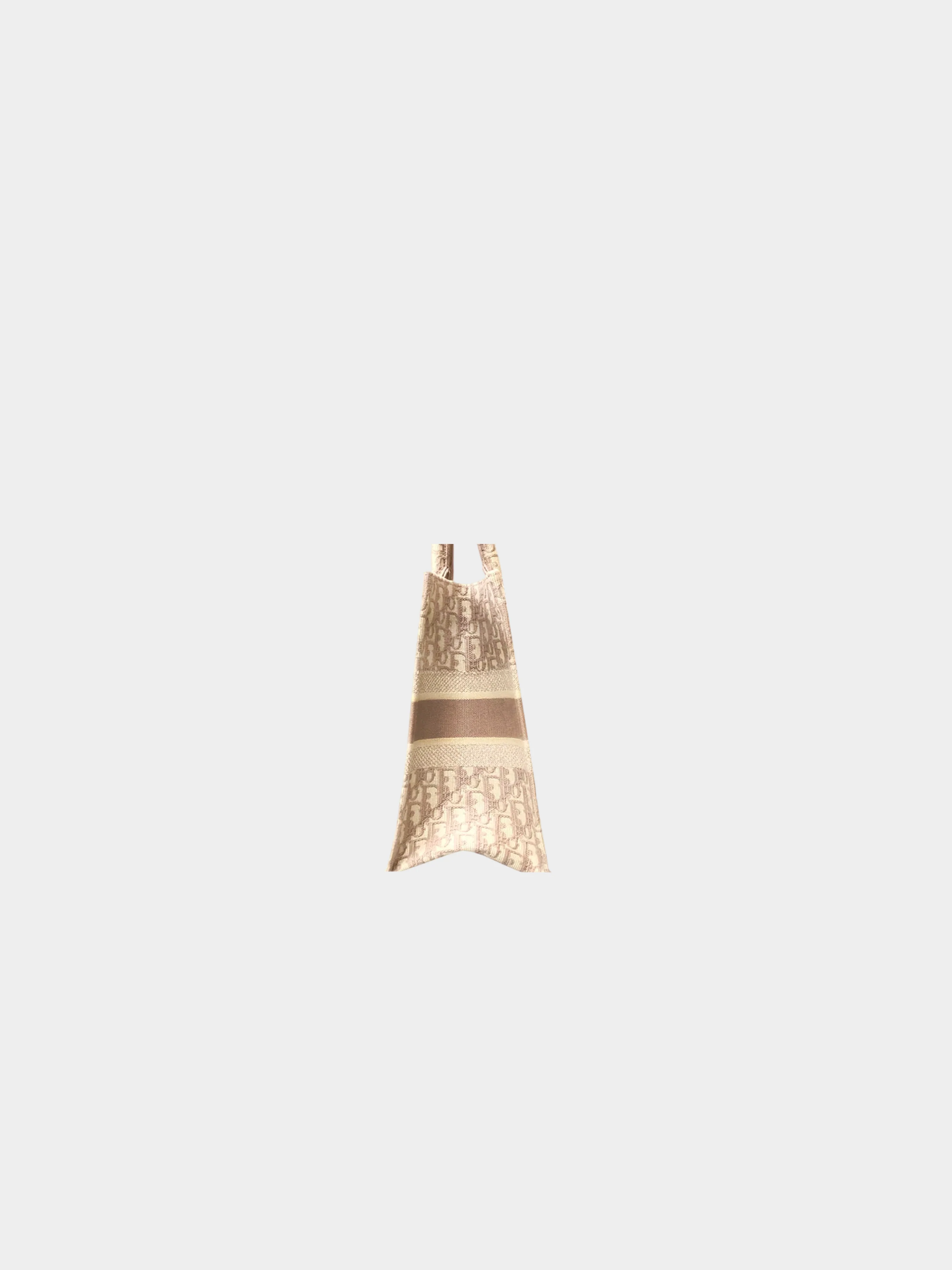 Christian Dior 2021 Nude Oblique Tote Handbag Canvas - Image 3