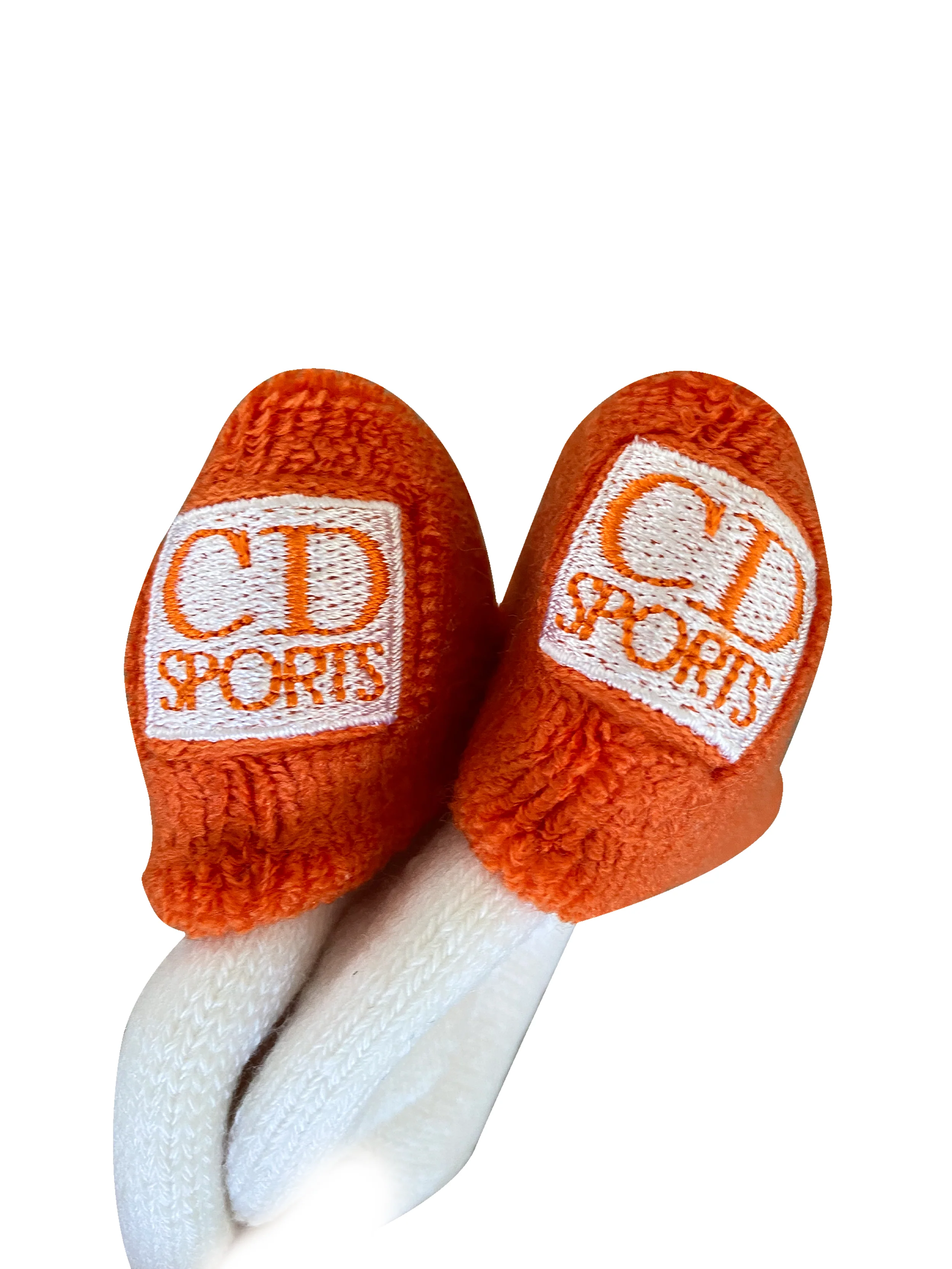 Christian Dior 2000s Orange Sport Socks - Image 3