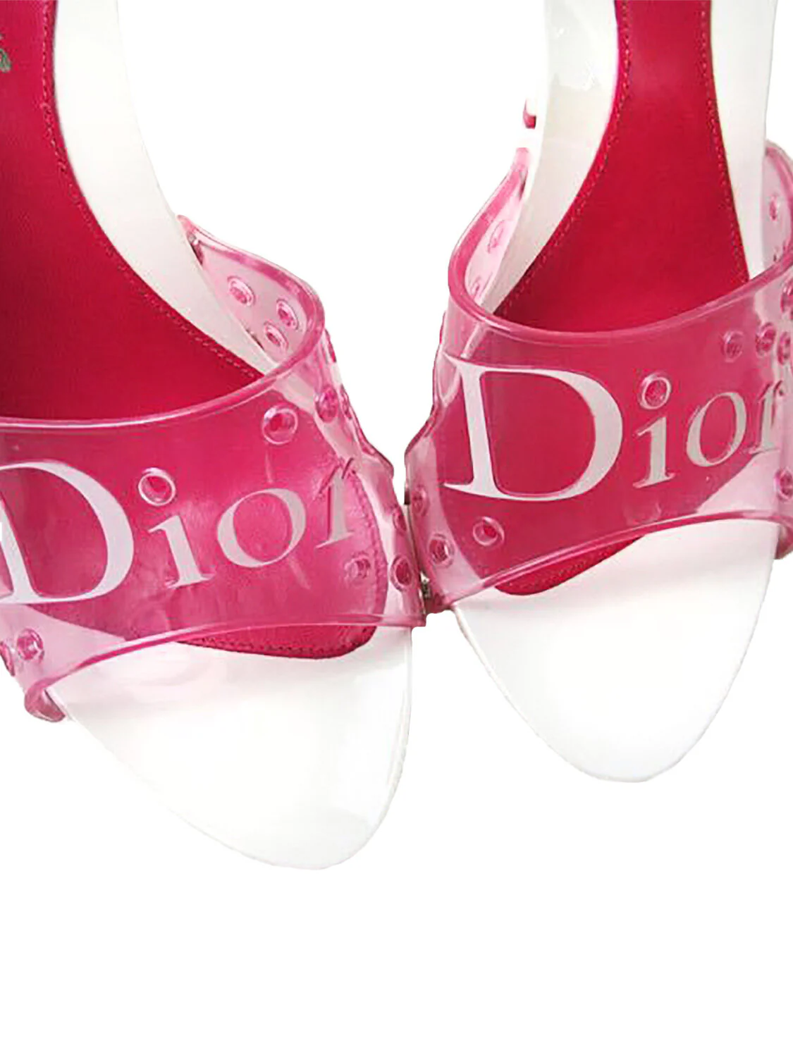 Christian Dior 2001 Rare Pink Galliano Heels - Image 4
