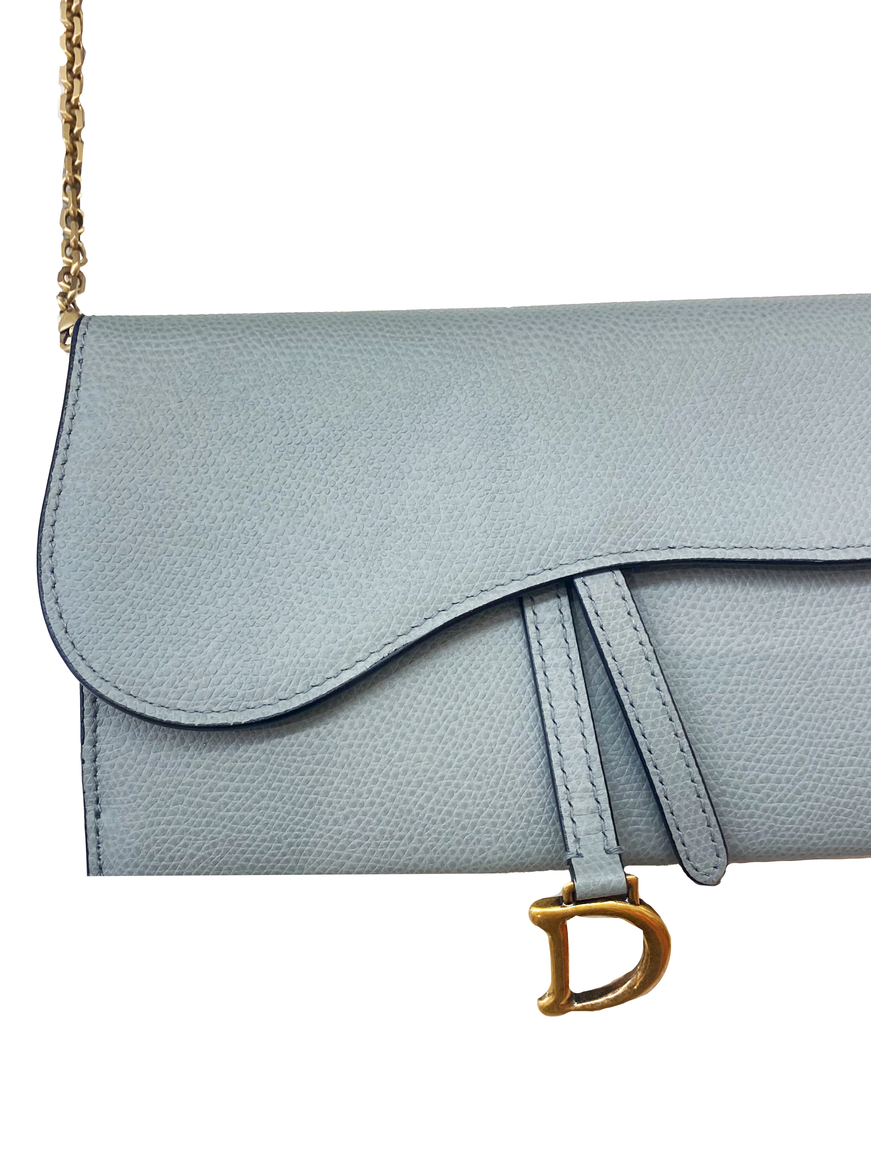 Christian Dior 2020s Saddle Wallet on a Chain - Image 2