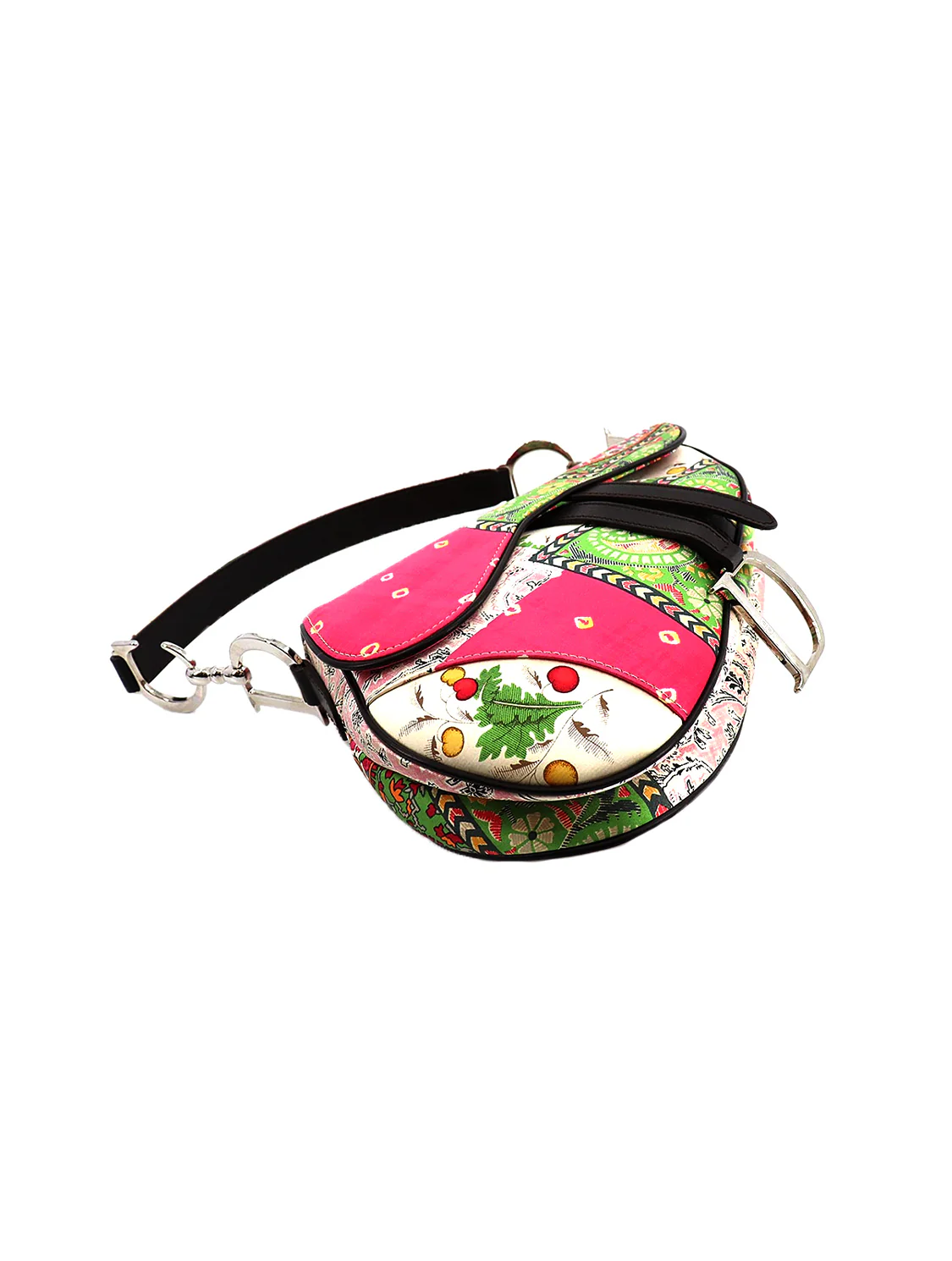 Christian Dior 2000s Silk Paisley Rare Saddle - Image 3