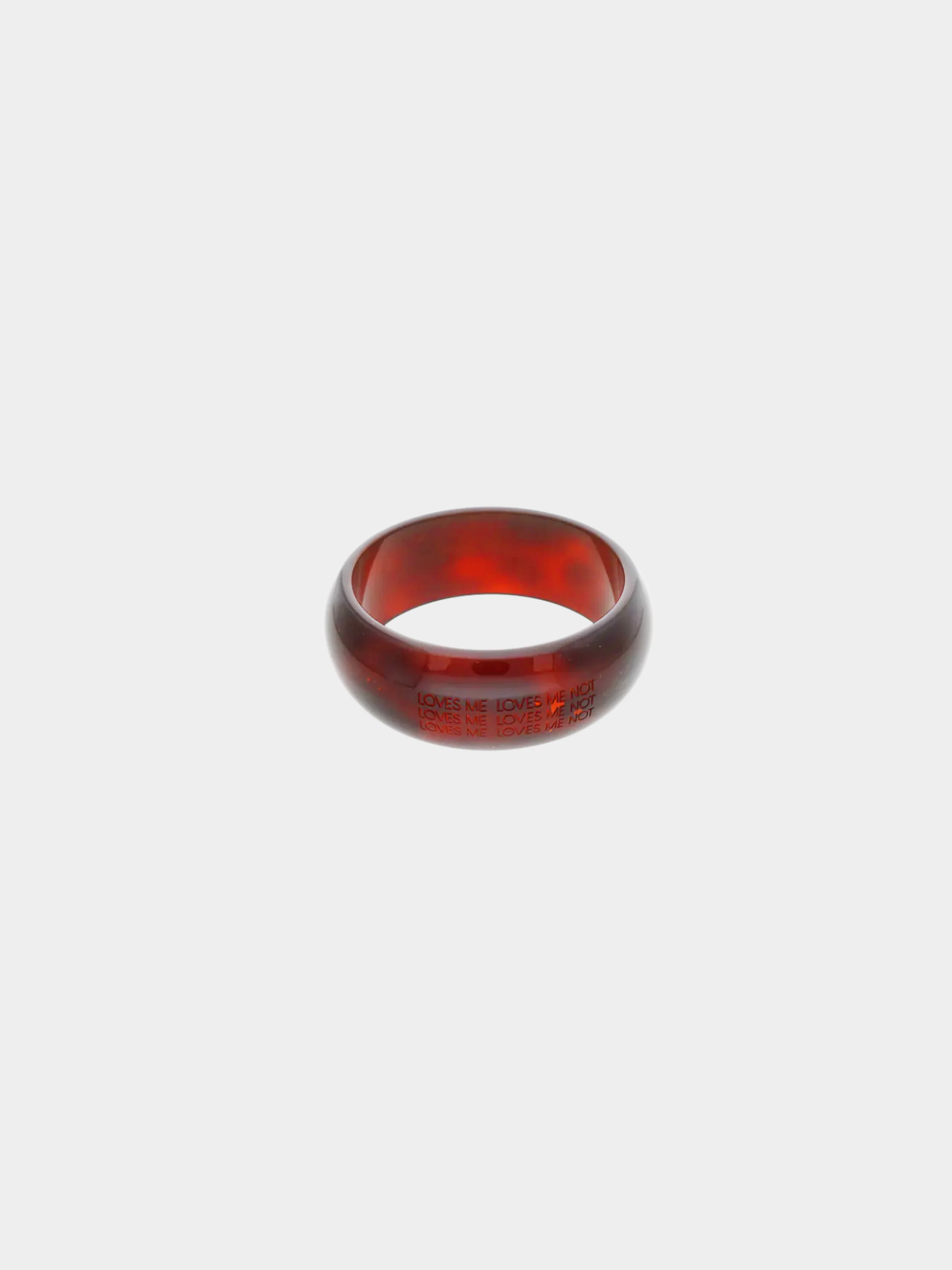 Christian Dior SS 2007 Homme Brown Lucite Bracelet