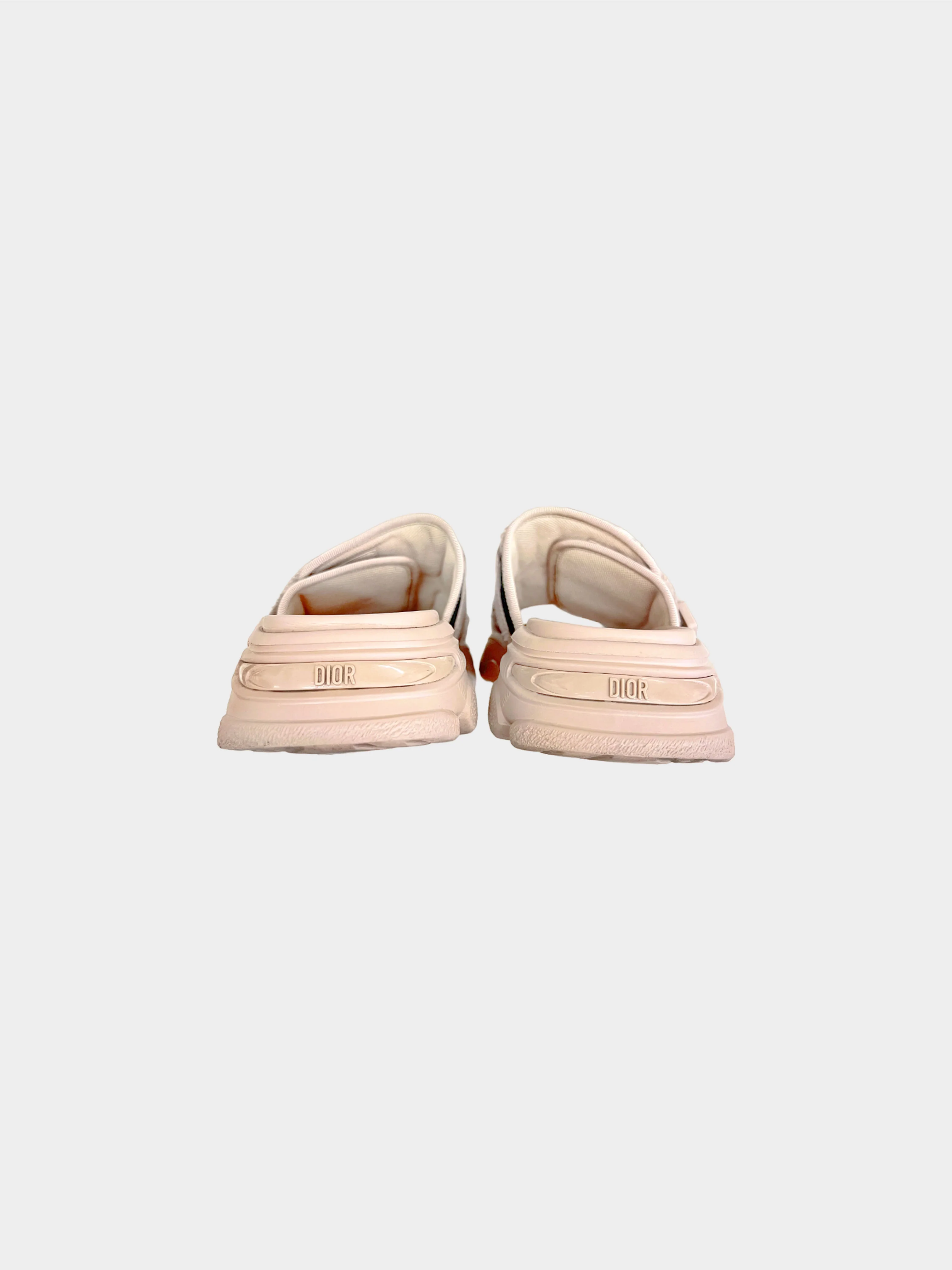 Christian Dior SS 2021 Beige D-Wander Slide Sandals - Image 3
