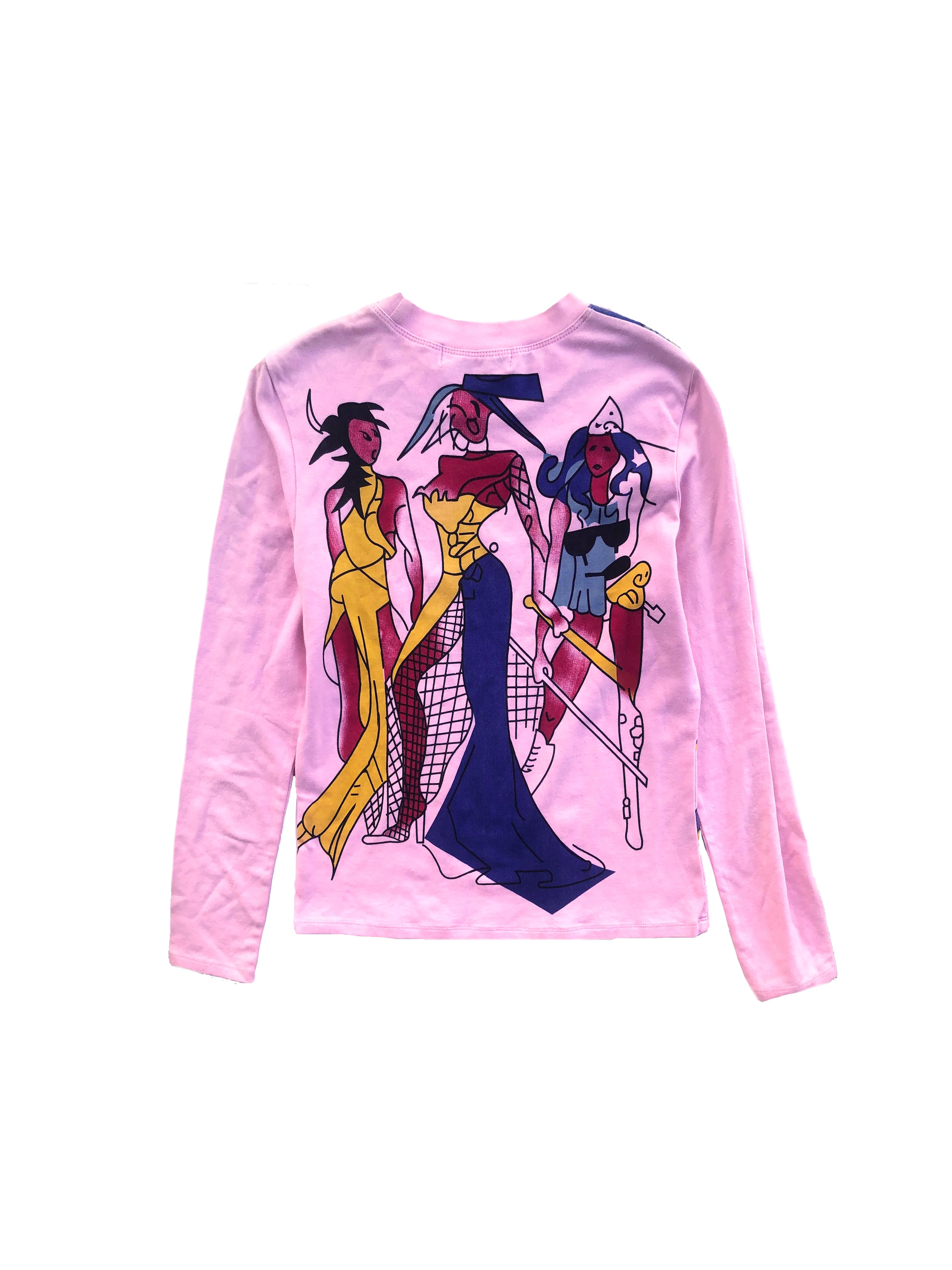 Christian Dior 2000s Superwoman Graphic Long Sleeve - Image 2