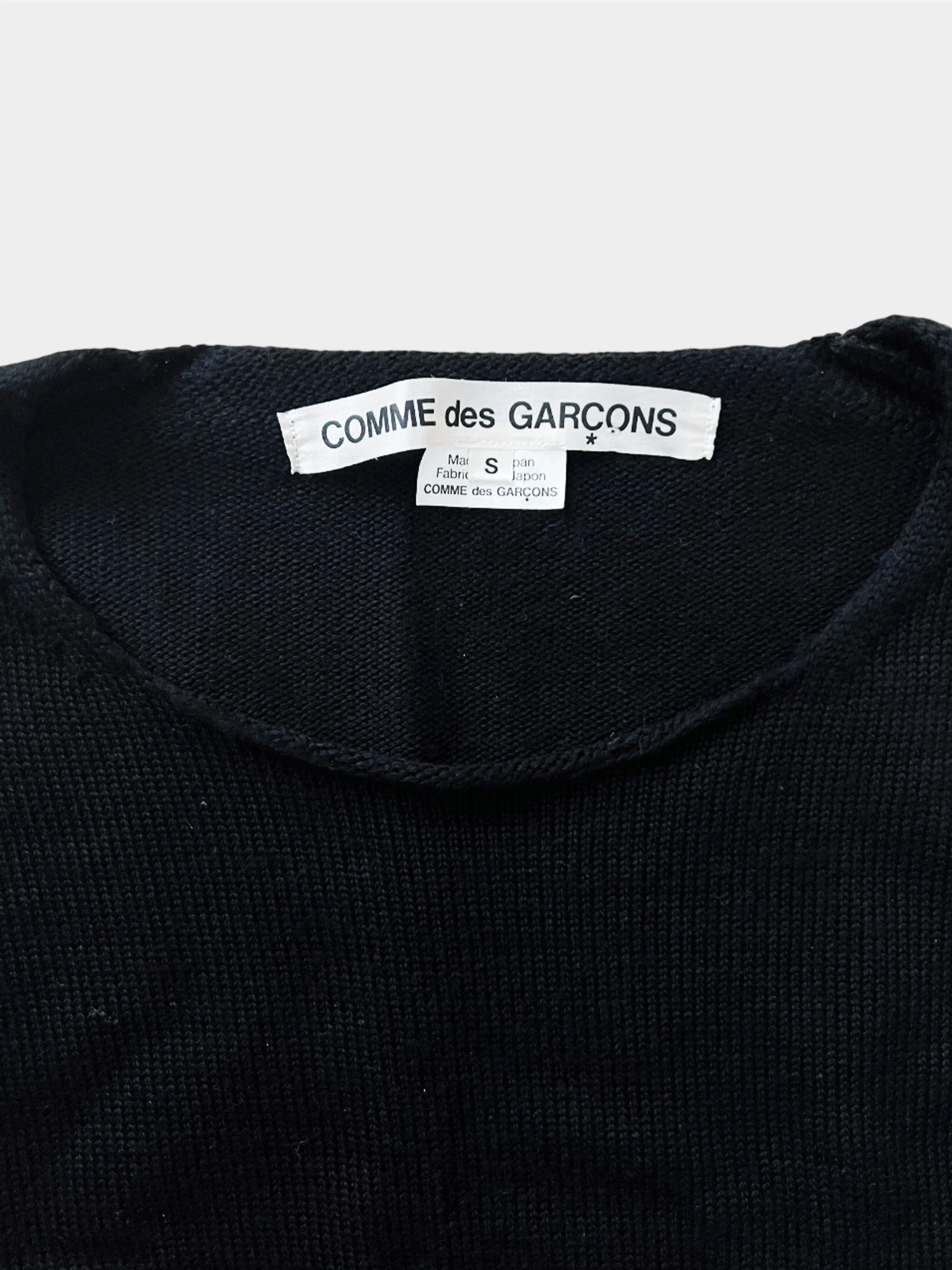 Comme des Garçons 2010s Black and Red Rubber Glove Sweater - Image 3
