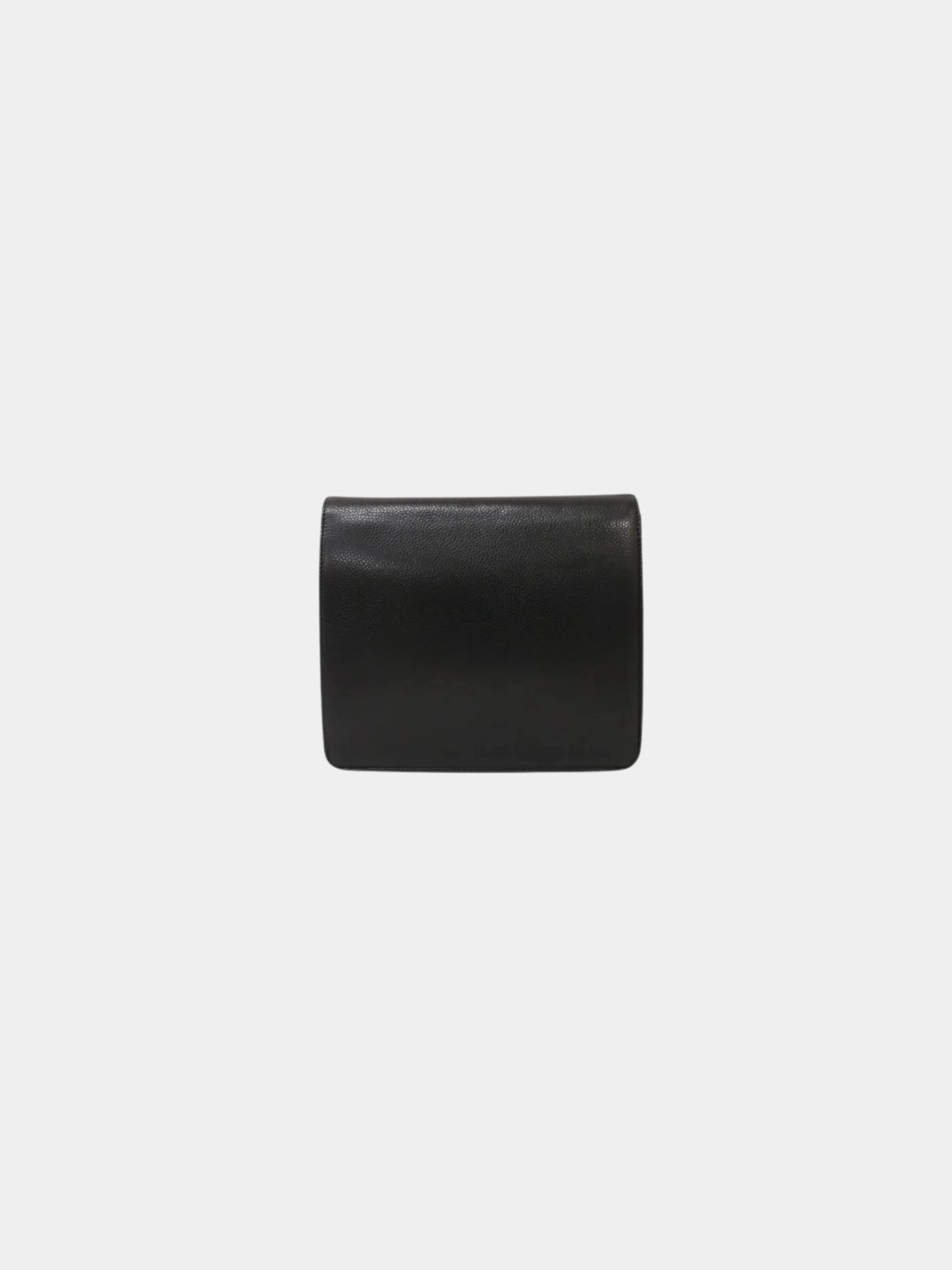 Christian Dior 2000s Black Push-Lock Leather Shoulder Bag - Image 2