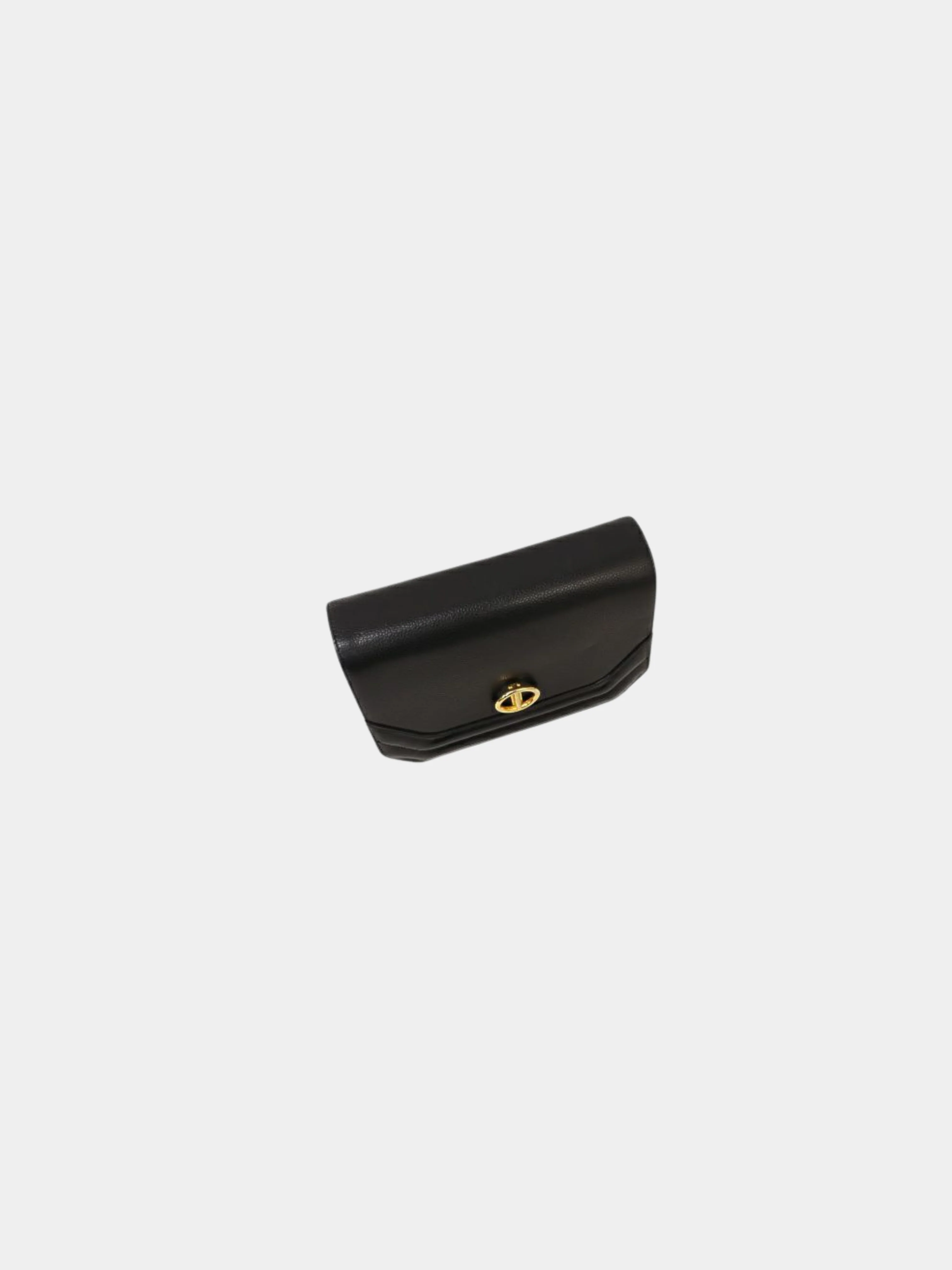 Christian Dior 2000s Black Push-Lock Leather Shoulder Bag - Image 4