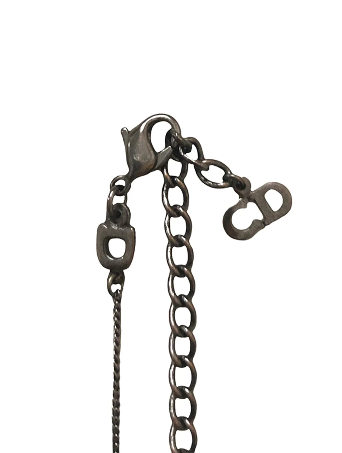 Christian Dior 2000s Silver Tag Bracelet - Image 3