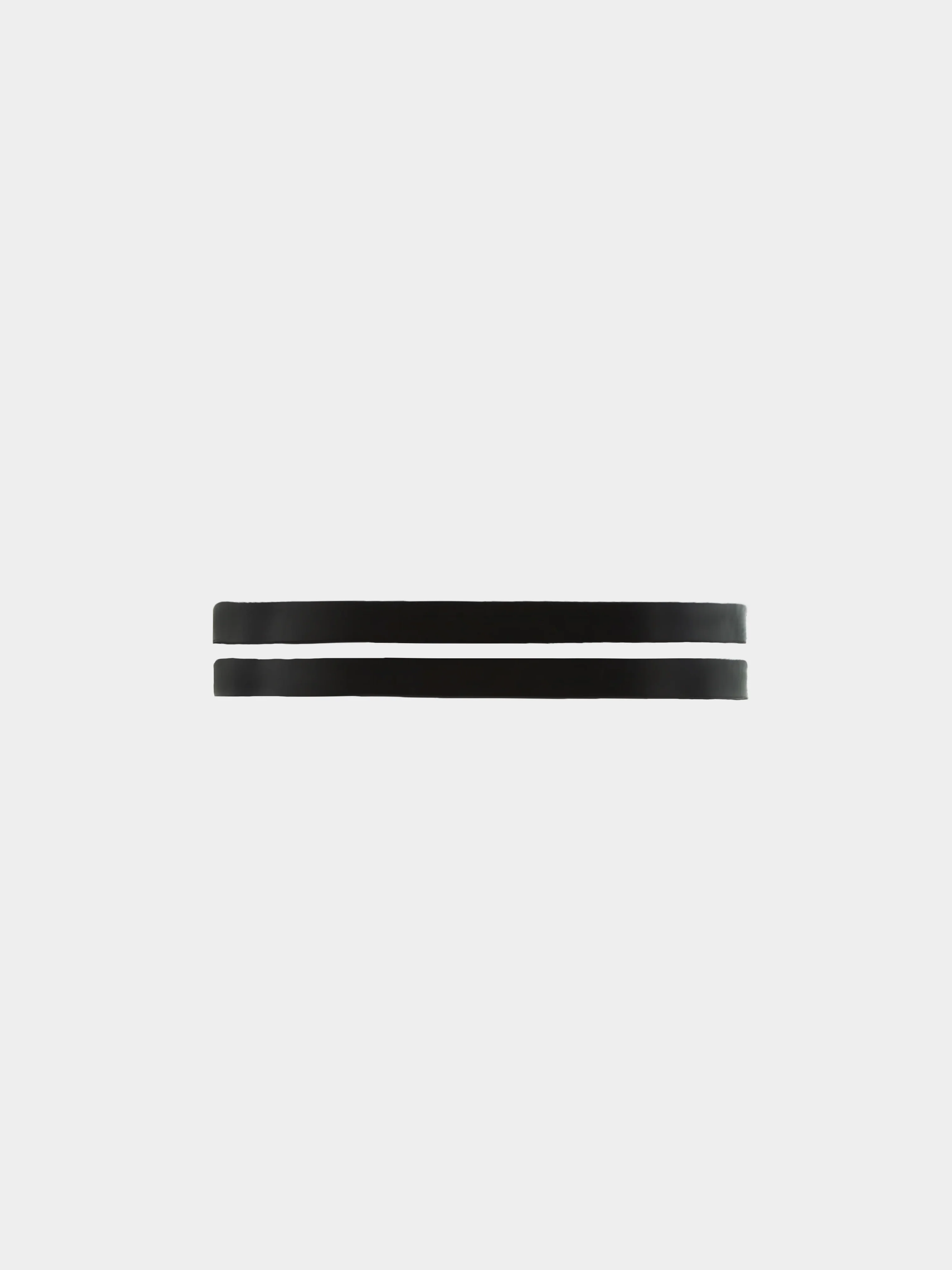 Dolce and Gabbana 2000s Black Leather Double Belt - Image 2