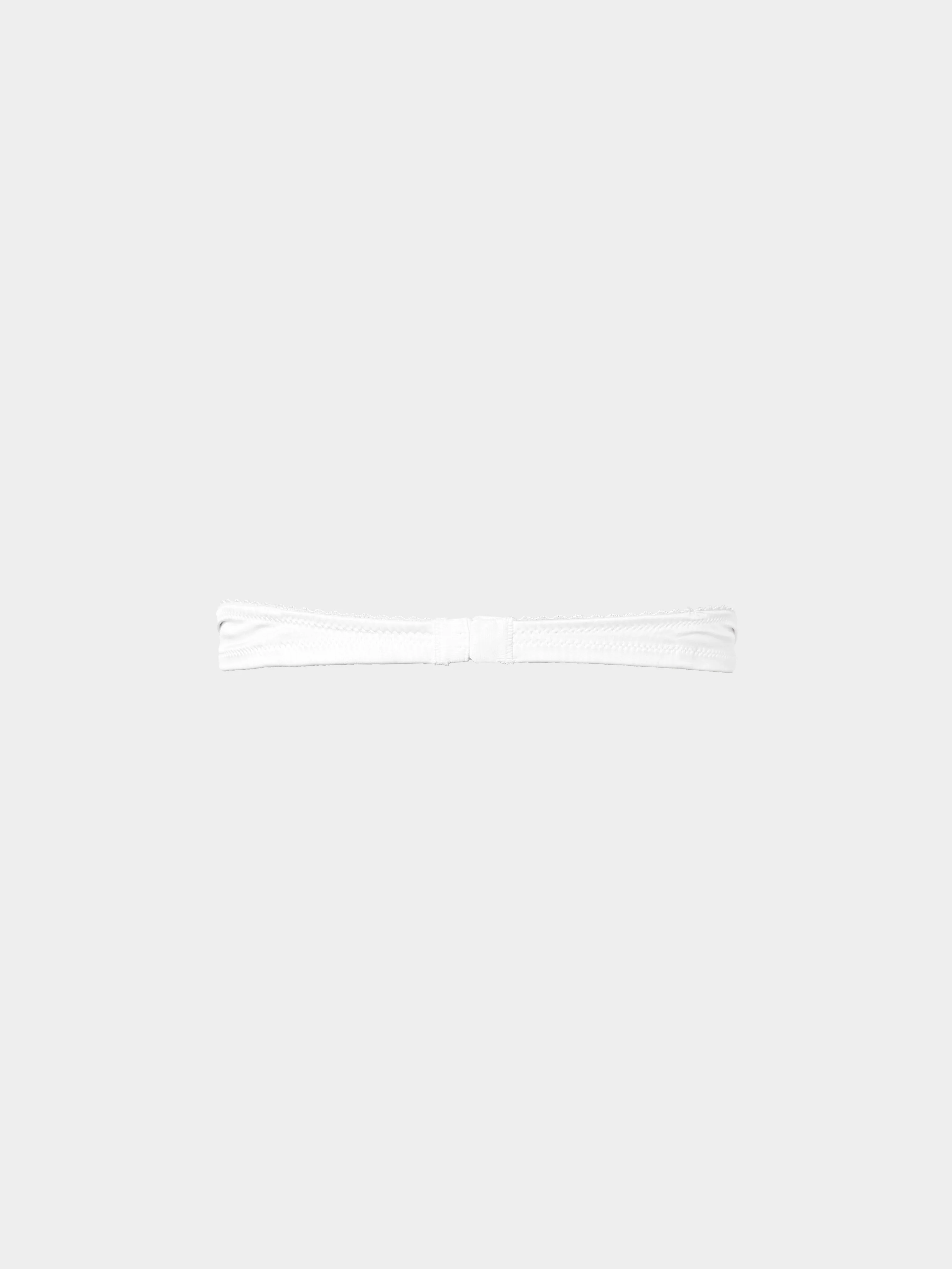 Dolce and Gabbana 2000s White Silk Strapless Bra - Image 2