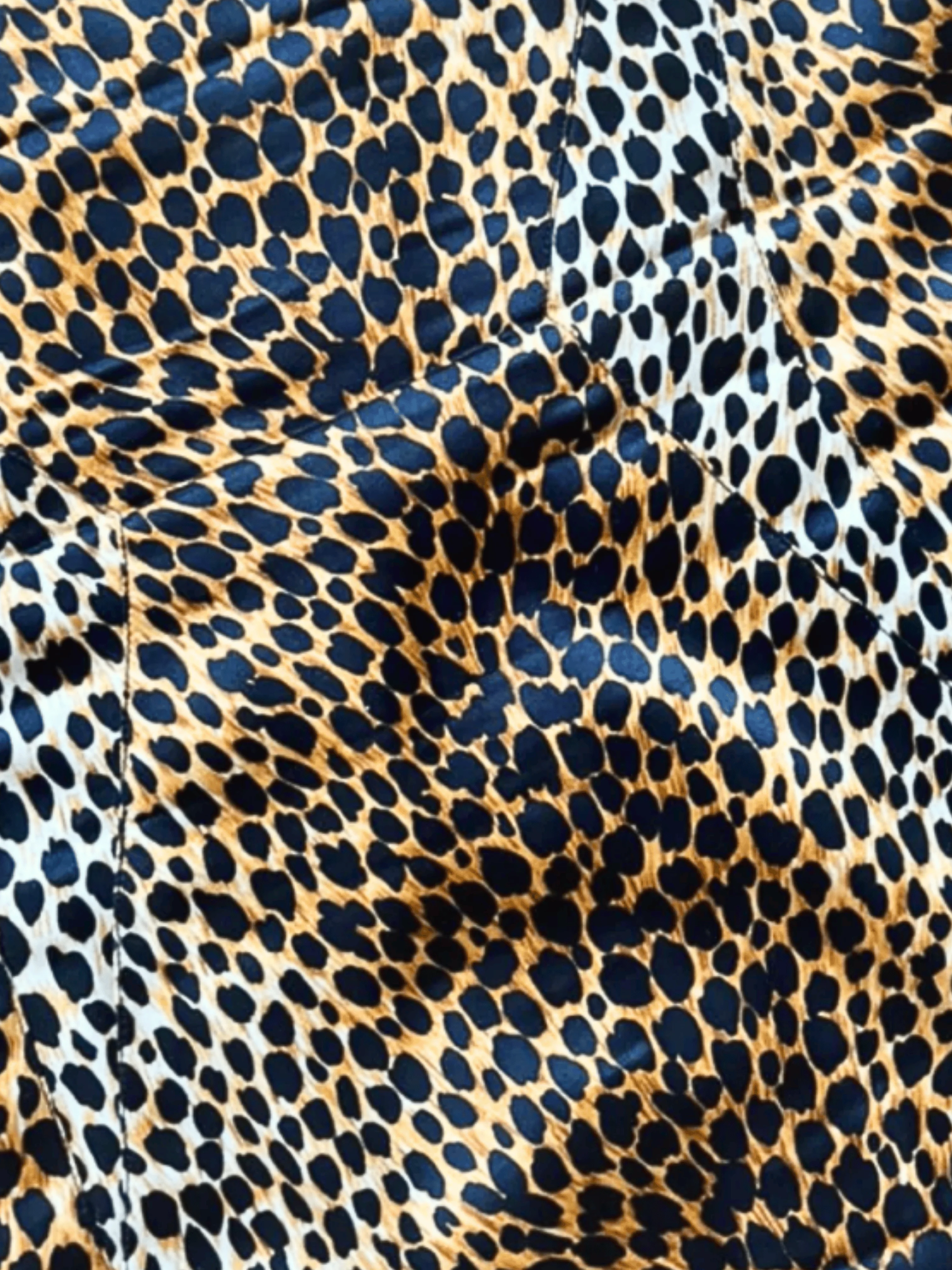 Dolce and Gabbana FW 1996 Leopard Print Mini Dress - Image 3