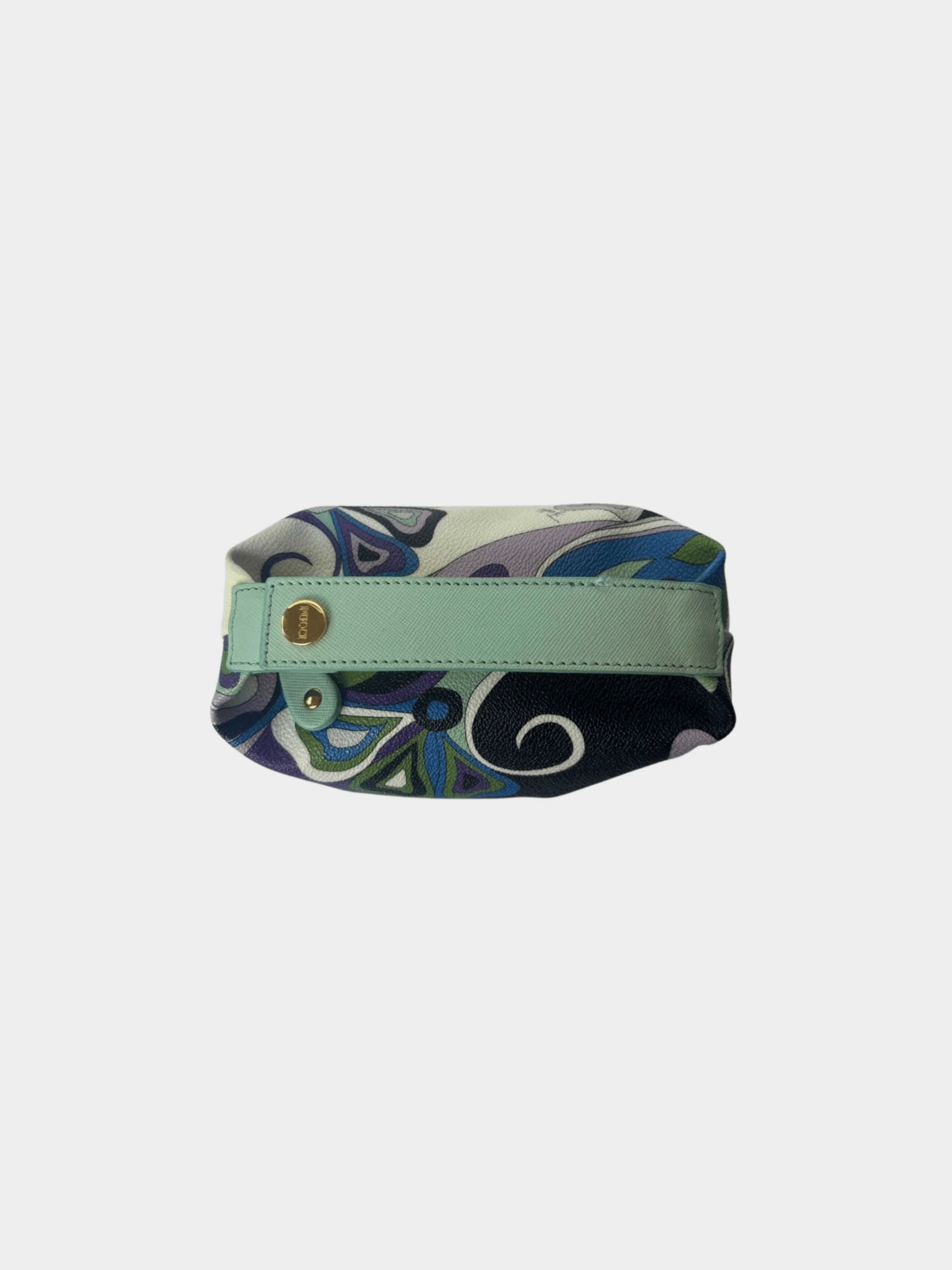 Emilio Pucci 2000s Printed Leather Mini Bag - Image 2