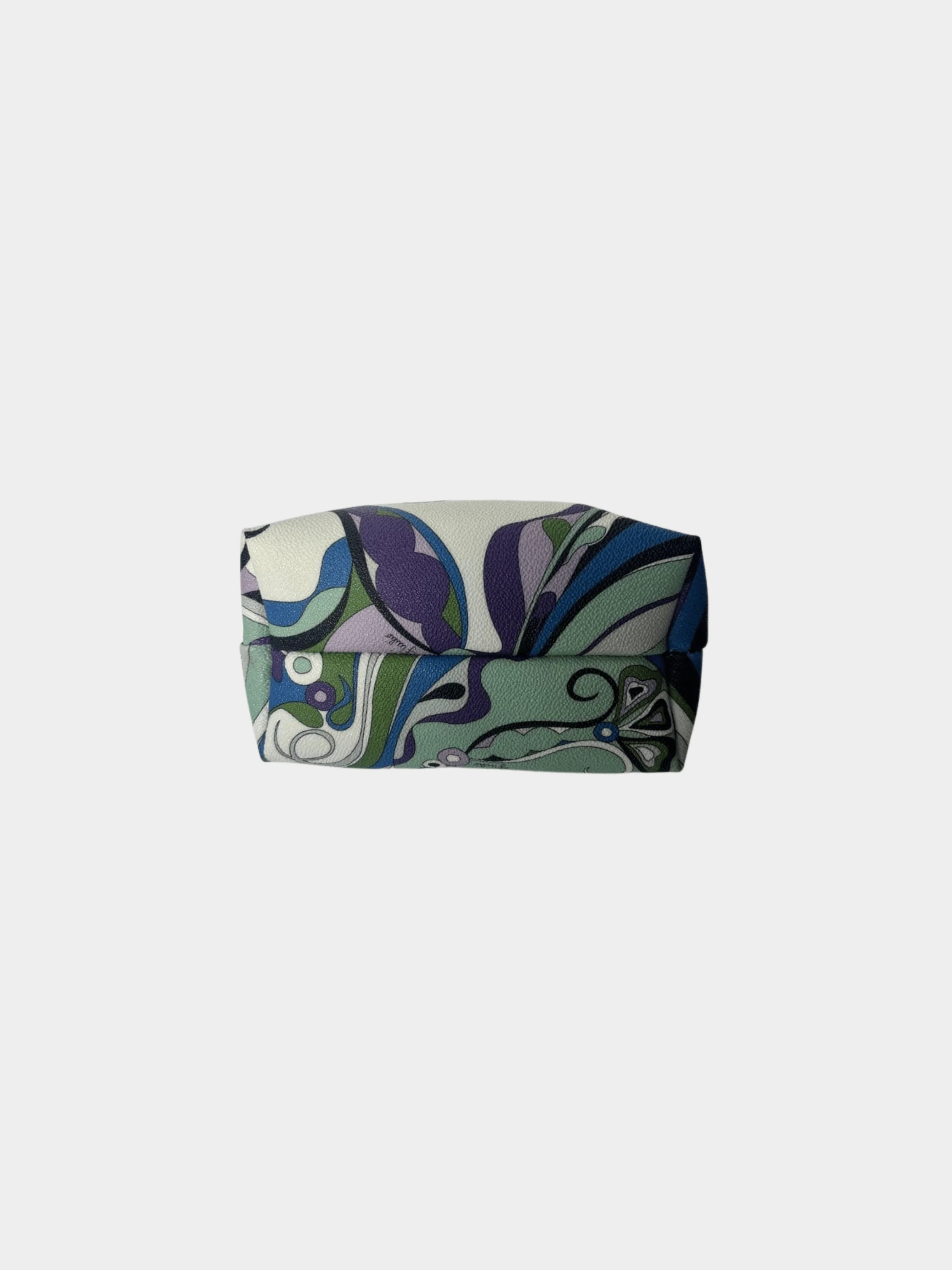 Emilio Pucci 2000s Printed Leather Mini Bag - Image 4