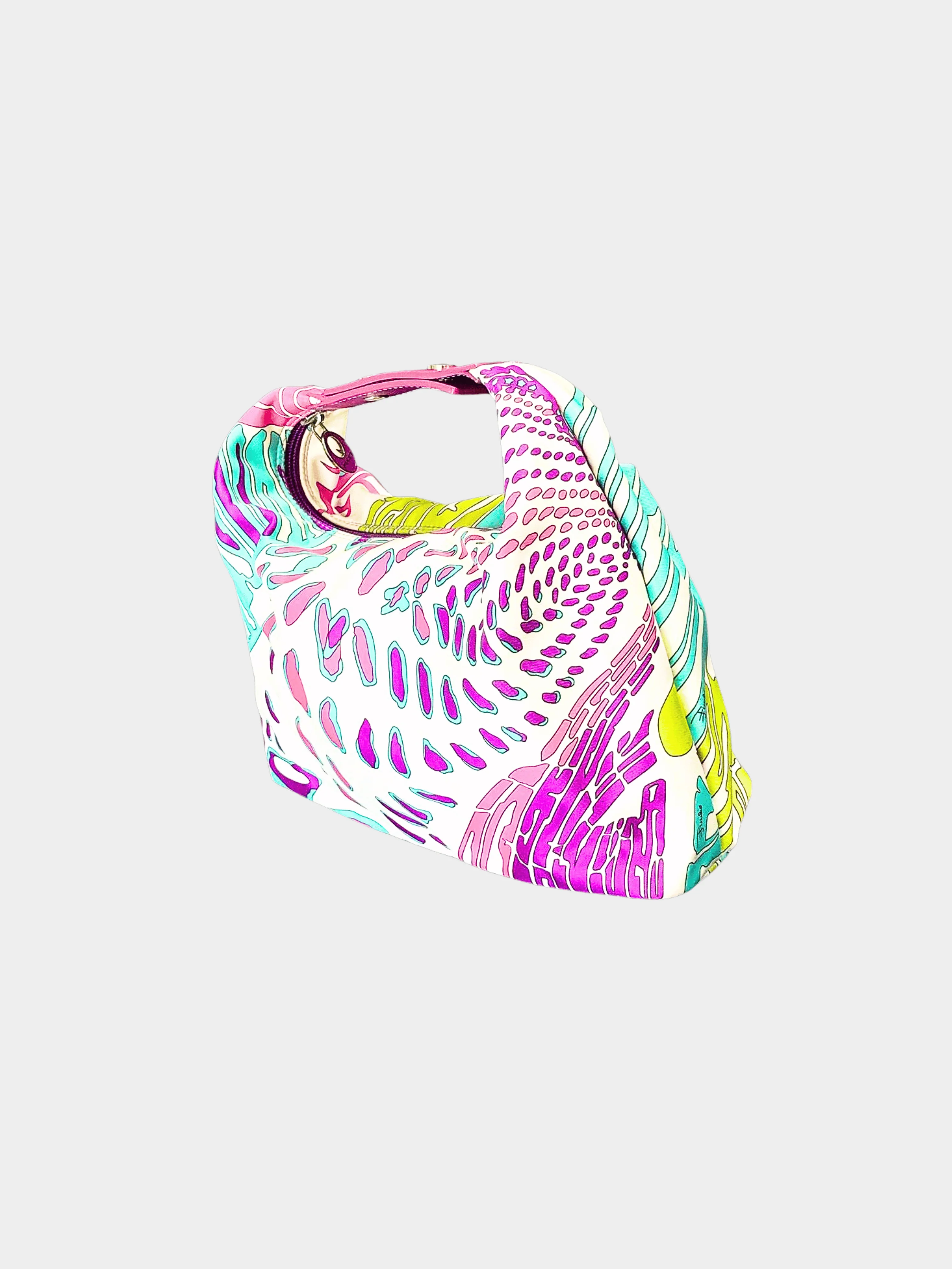 Emilio Pucci 2000s Printed Nylon Mini Bag - Image 3