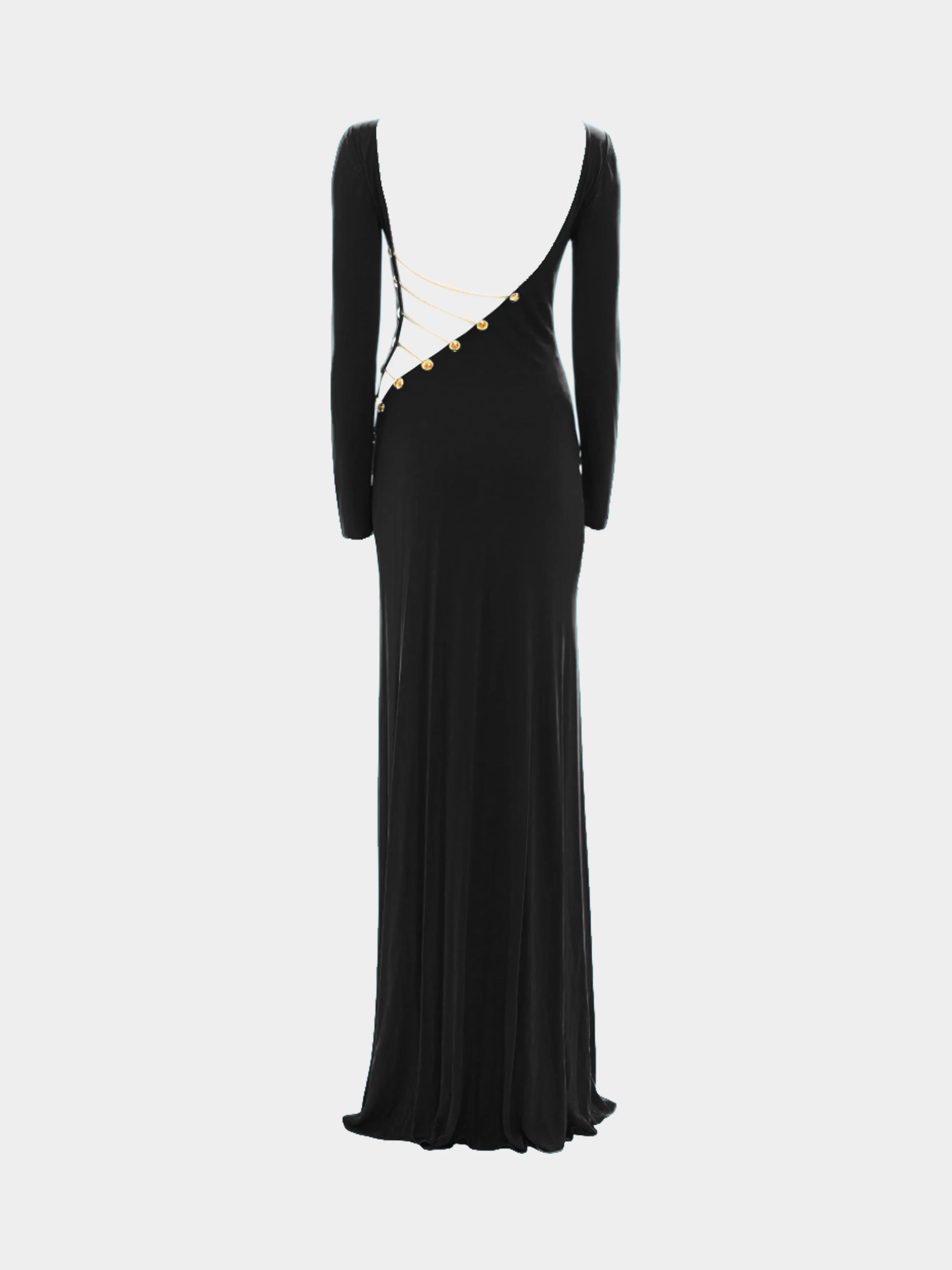 Emilio Pucci Early 2000s Open Back Evening Long Dress - Image 2