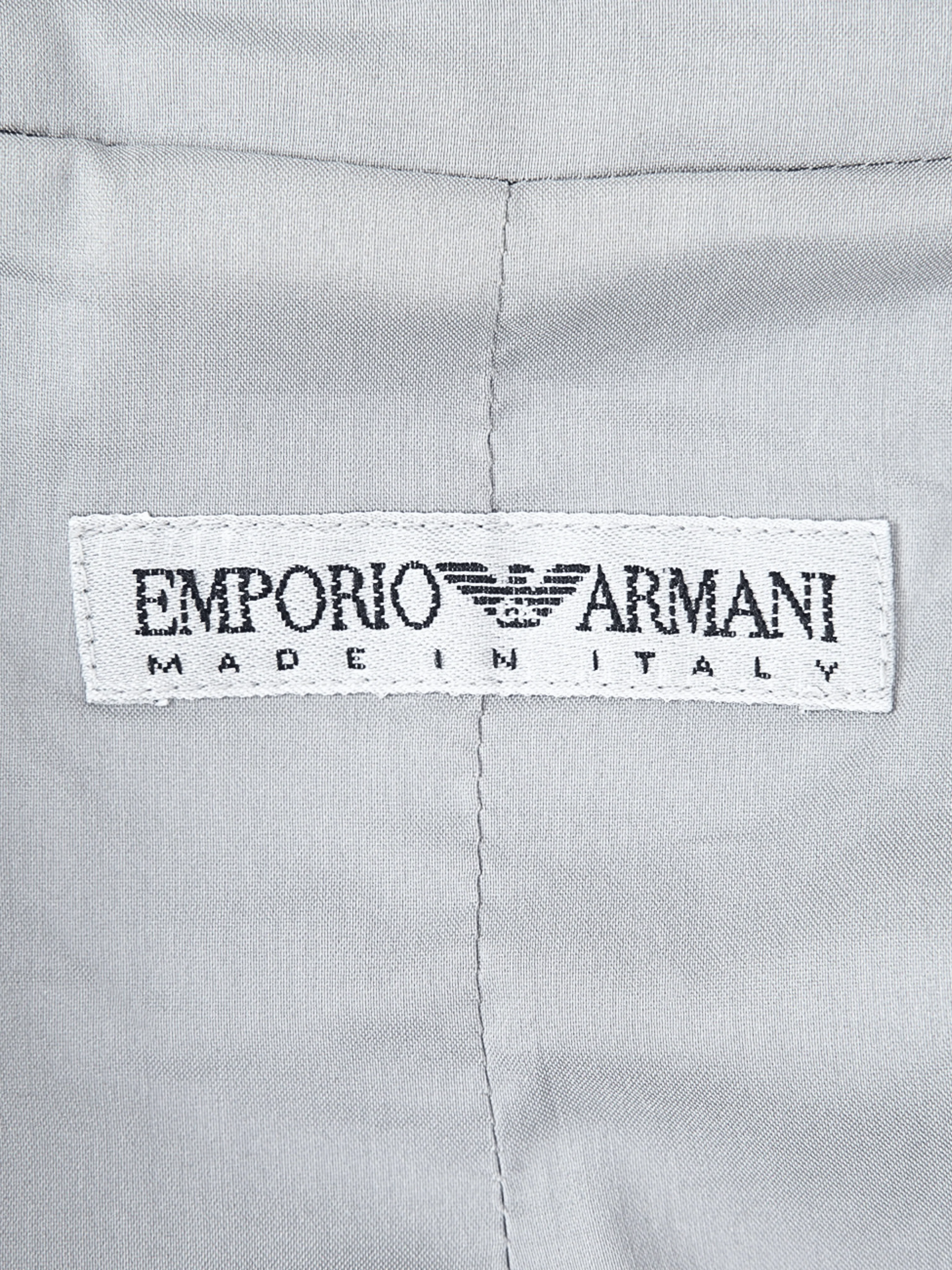 Emporio Armani FW 1999 Light Grey Jacket - Image 6