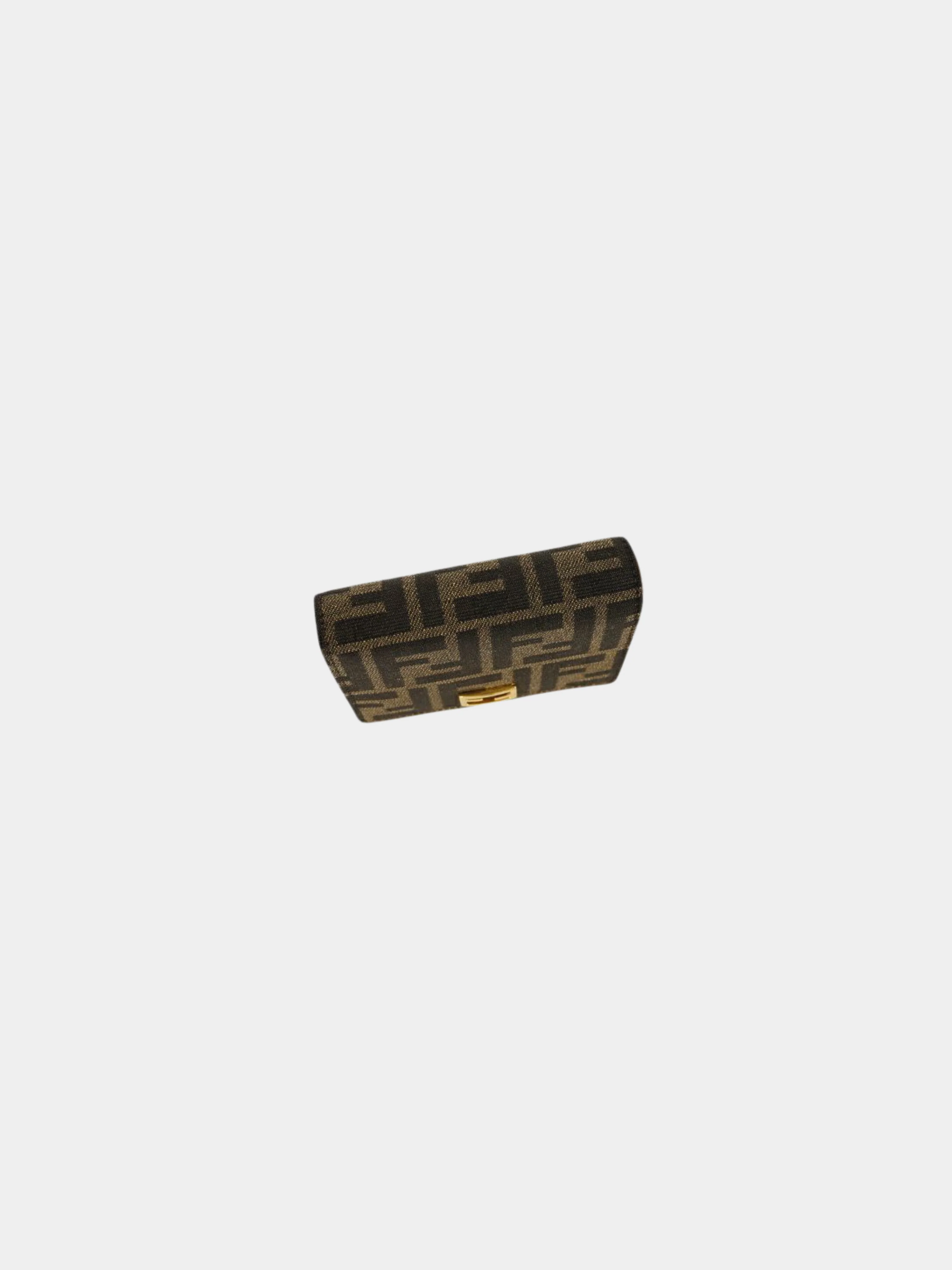 Fendi 2000s Brown Canvas Leather Zucca Wallet - Image 5