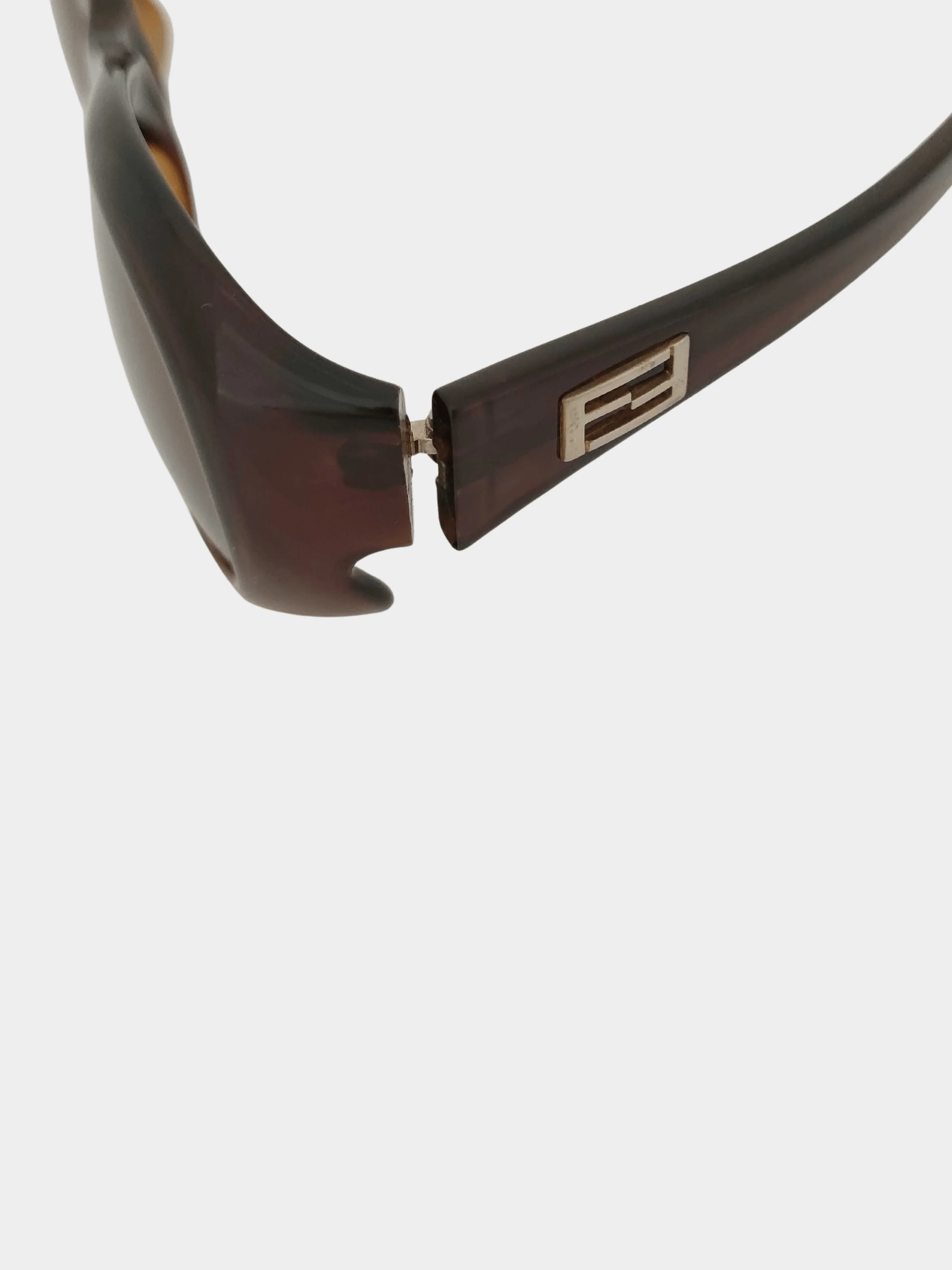 Fendi 2000s Brown Sunglasses - Image 5