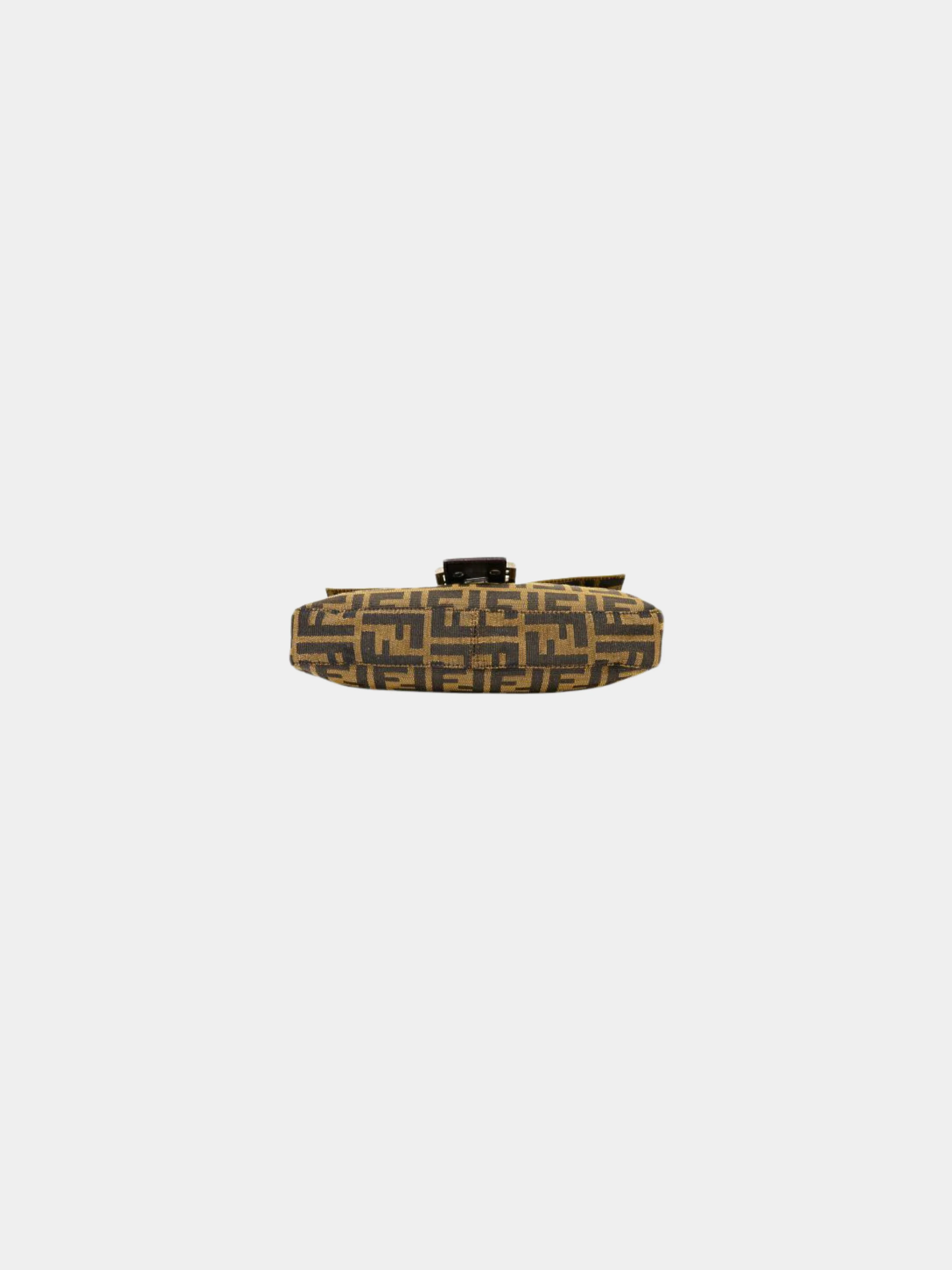 Fendi 2000s Brown Zucca Mamma Baguette - Image 4