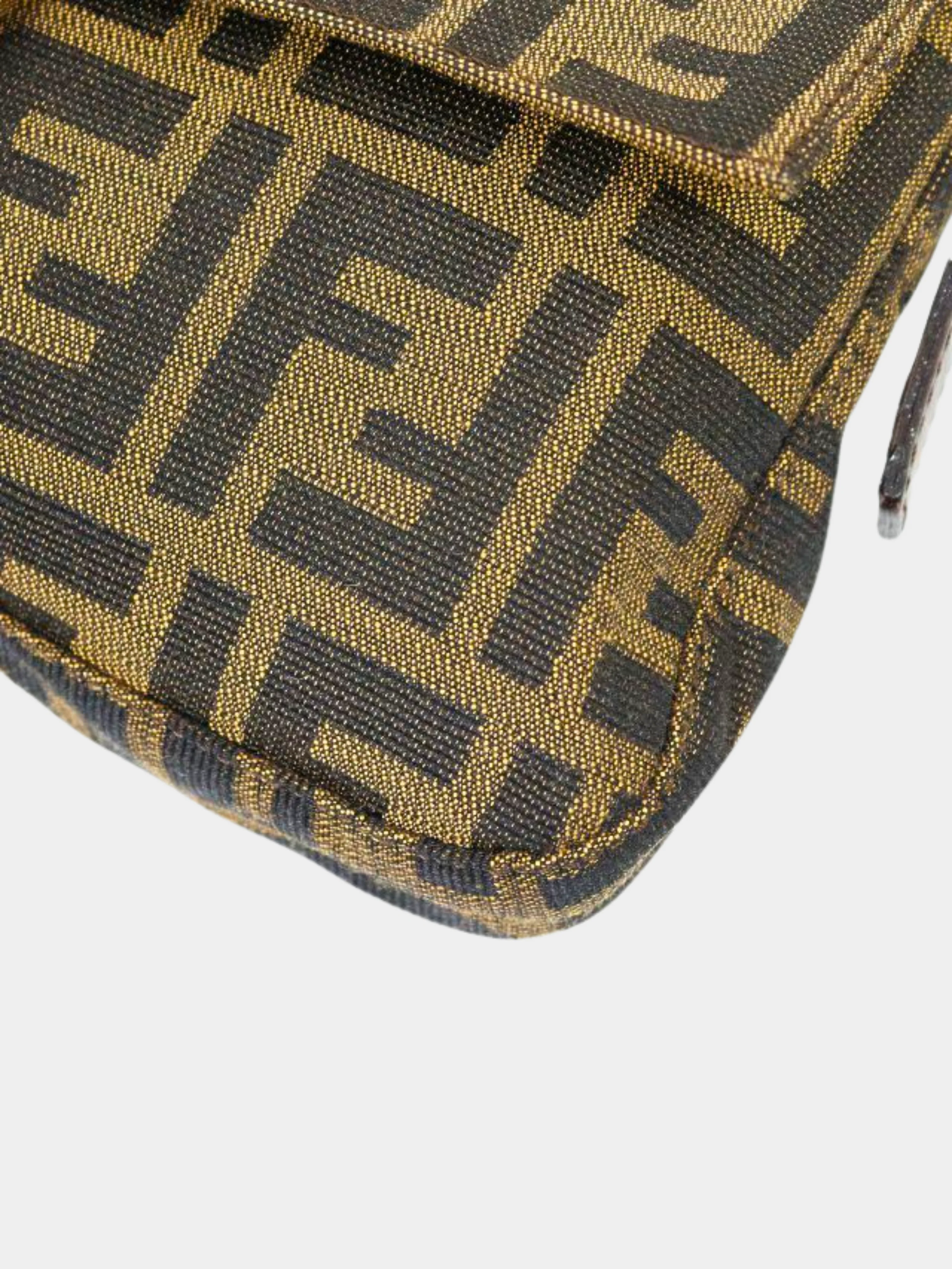 Fendi 2000s Brown Zucca Mamma Baguette - Image 5