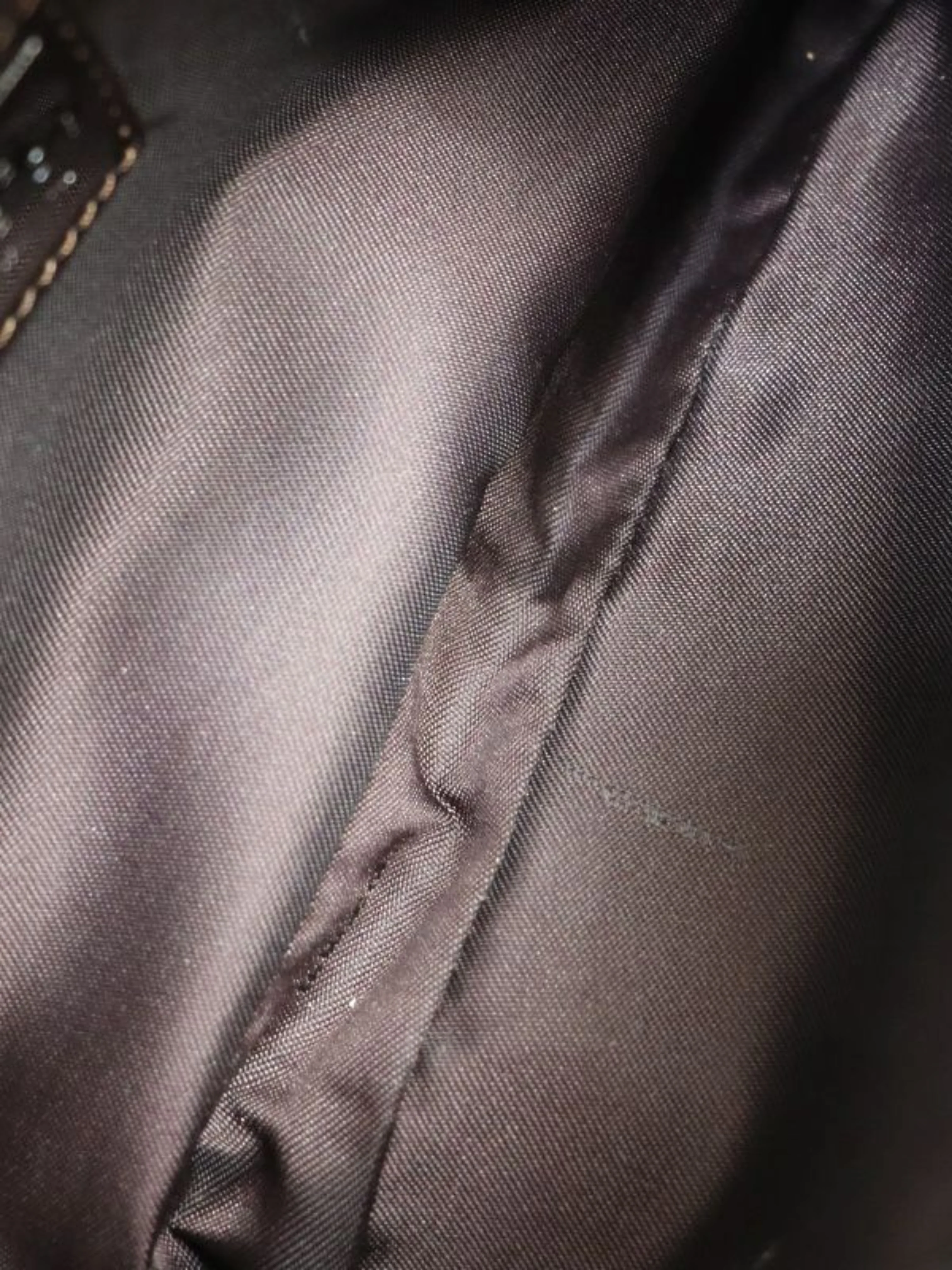 Fendi 2000s Brown Zucchino Monogram Shoulder Bag - Image 3