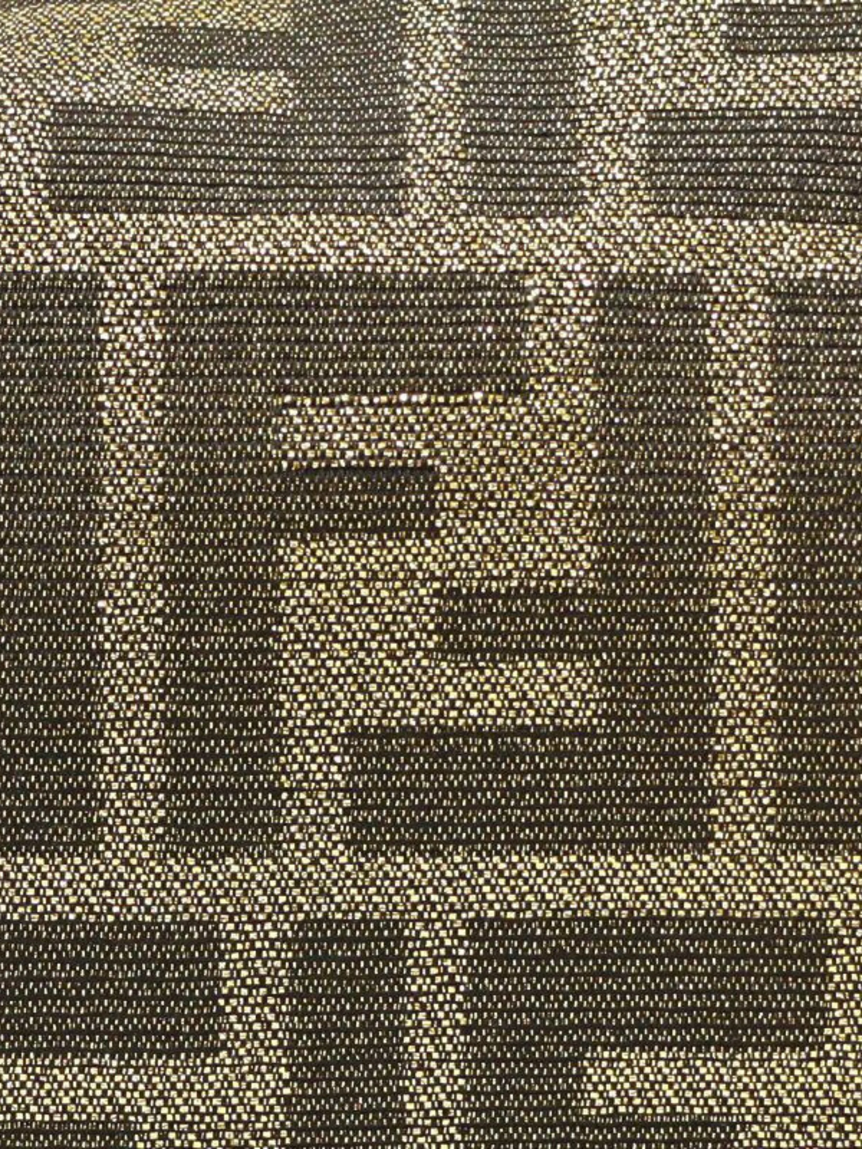 Fendi 2000s Gold Black Zucca Chain Shoulder Bag - Image 7