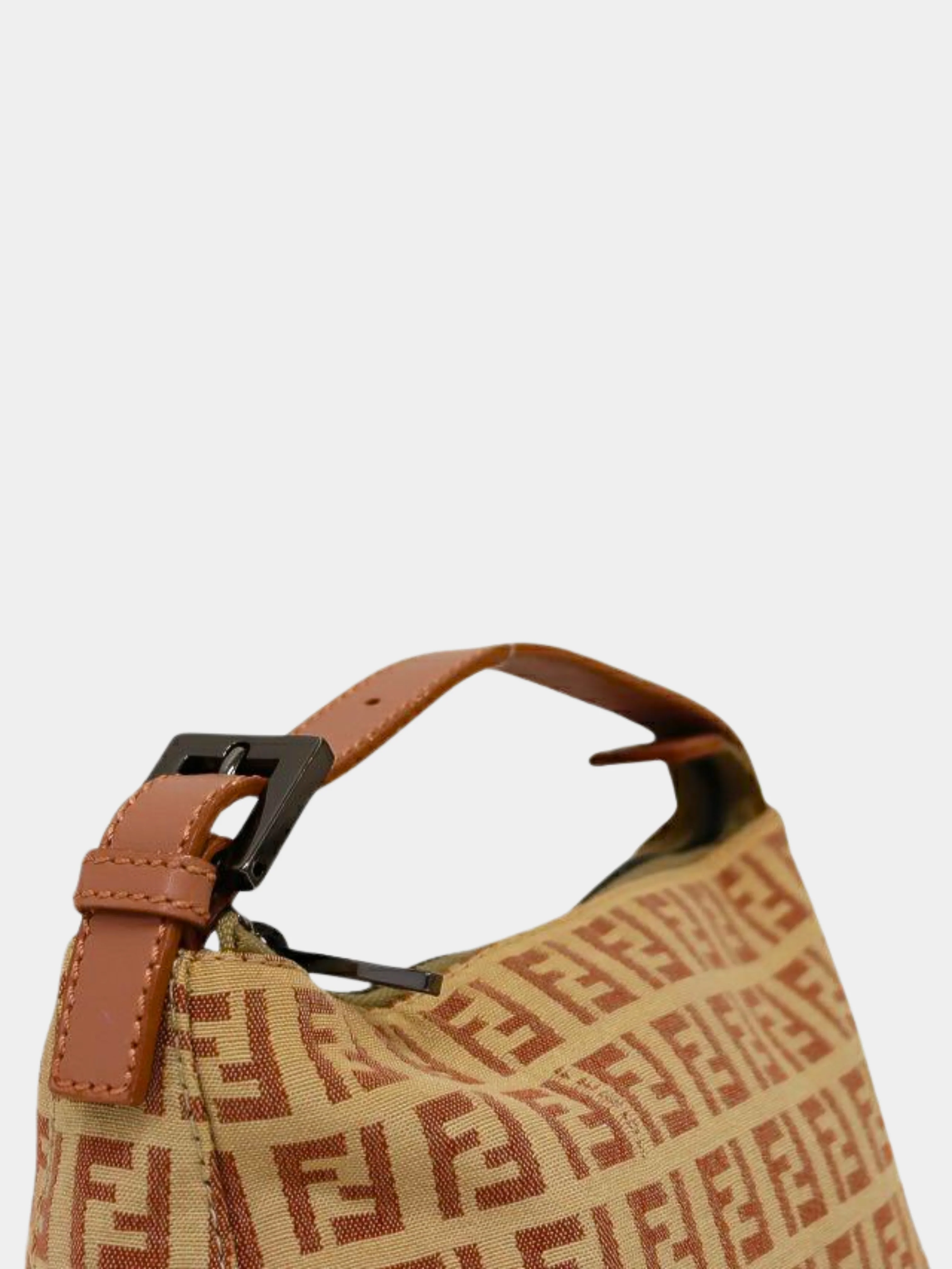 Fendi 2000s Pink Monogram Zucca Mini Handbag - Image 4