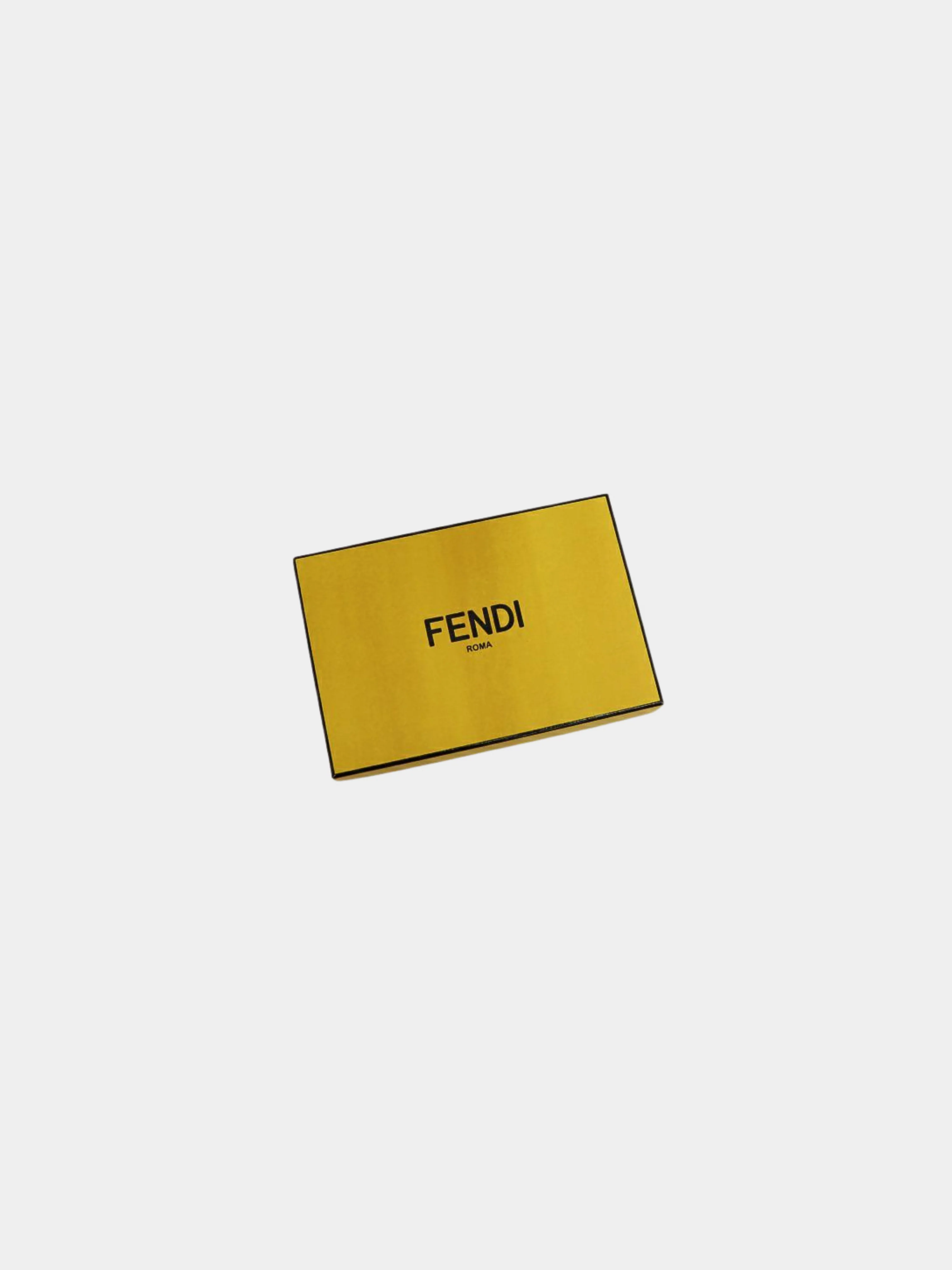 Fendi 2010s Ivory Leather Peekaboo Fragment Case - Image 7