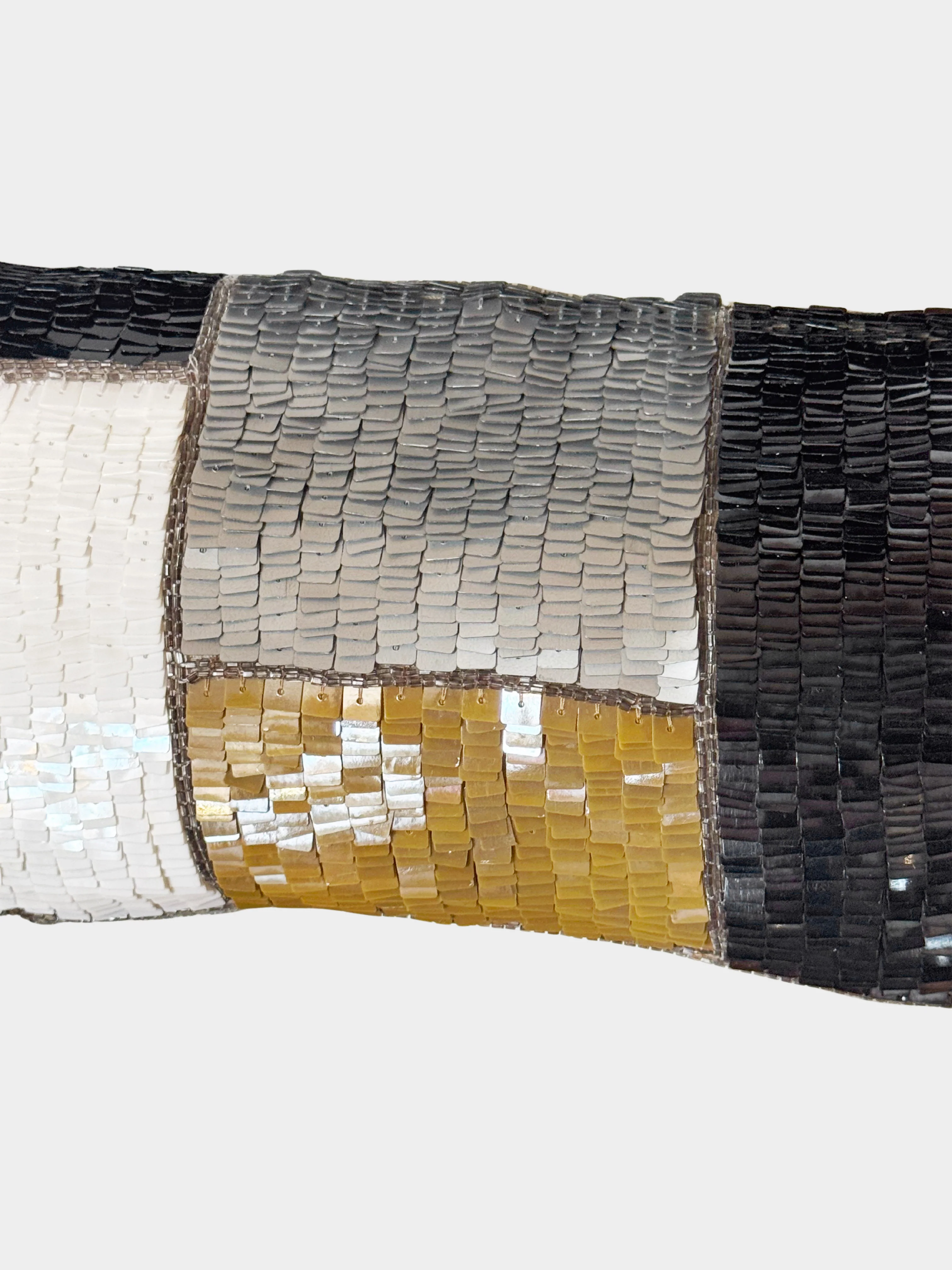Fendi Late 1990s Multicolor Sequin Paillettes and Beaded Baguette - Image 4