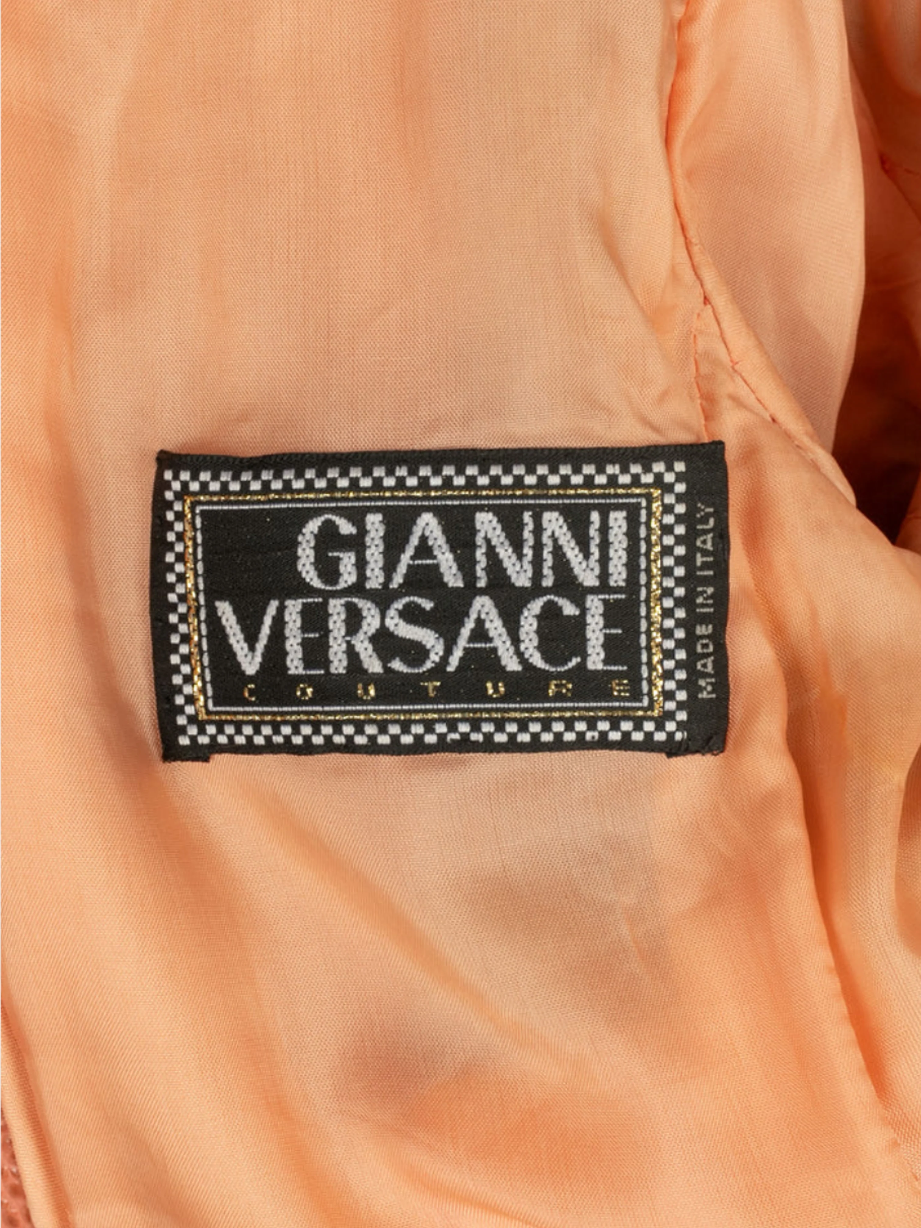 Gianni Versace FW 2000 Pink Couture Fur Jacket - Image 6