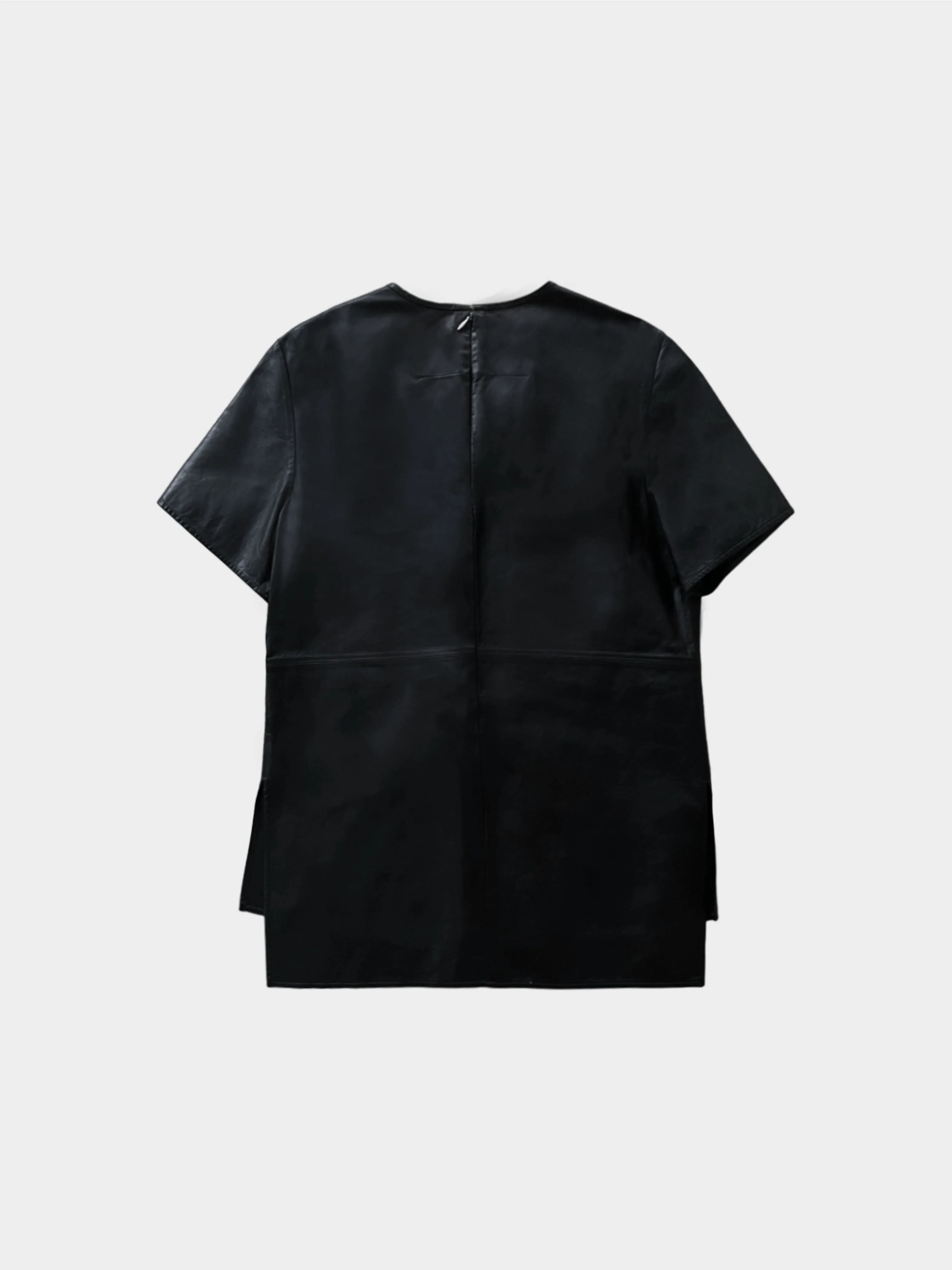 Givenchy 2010s Black Leather Top - Image 2