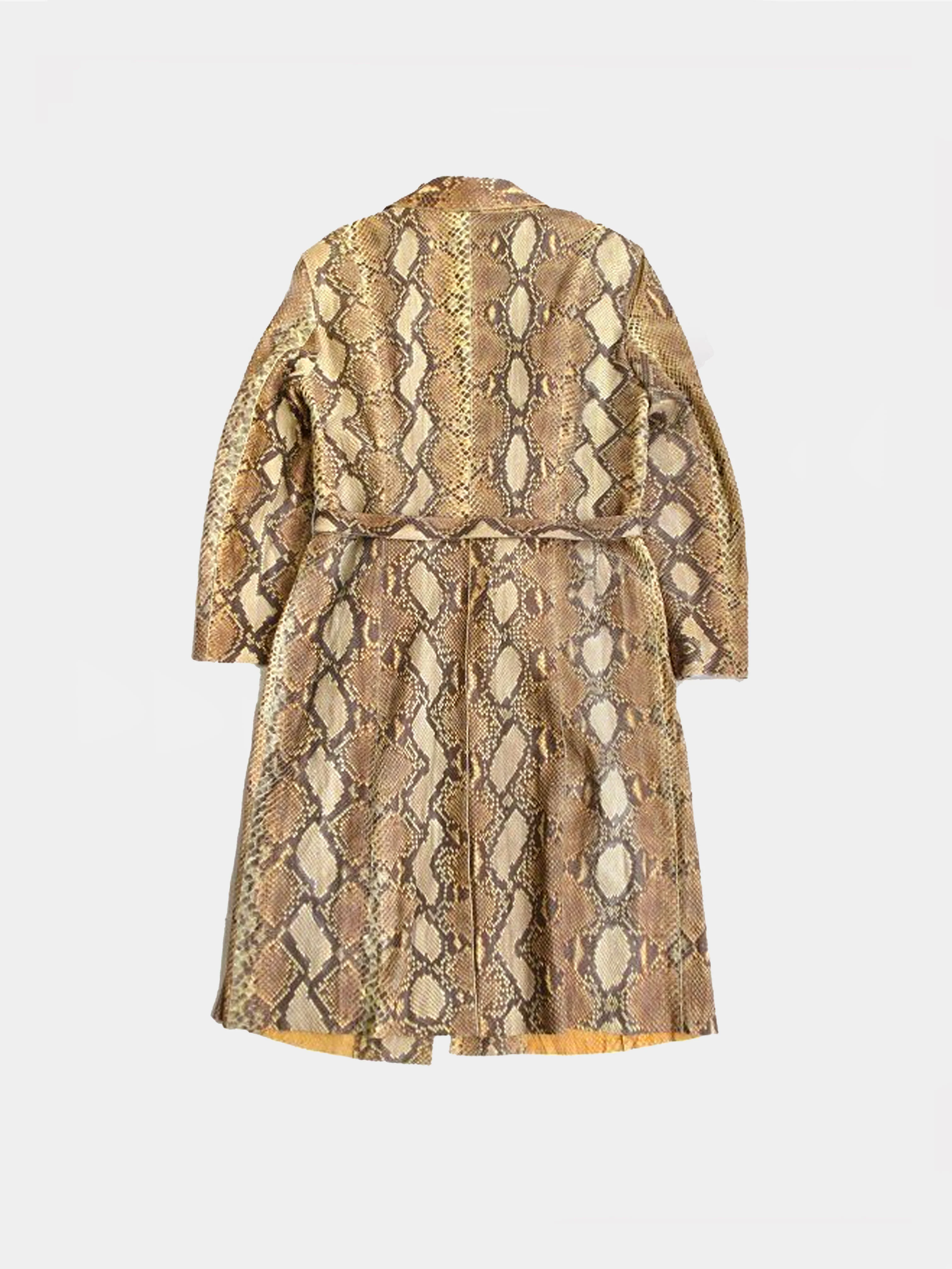 Gucci 1990s by Tom Ford Python Leather Jacket - Image 2