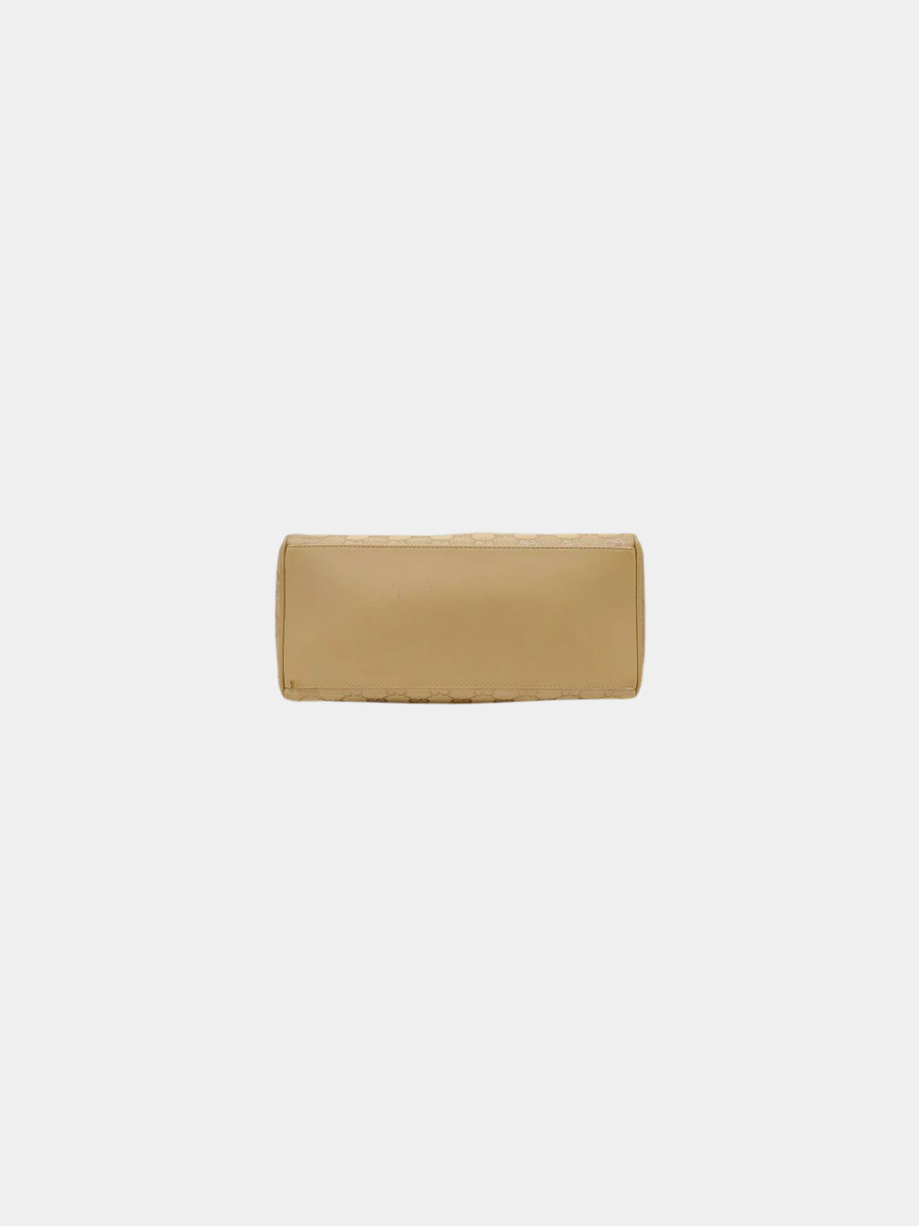 Gucci 2000s Beige GG Canvas One-Shoulder Bag - Image 4