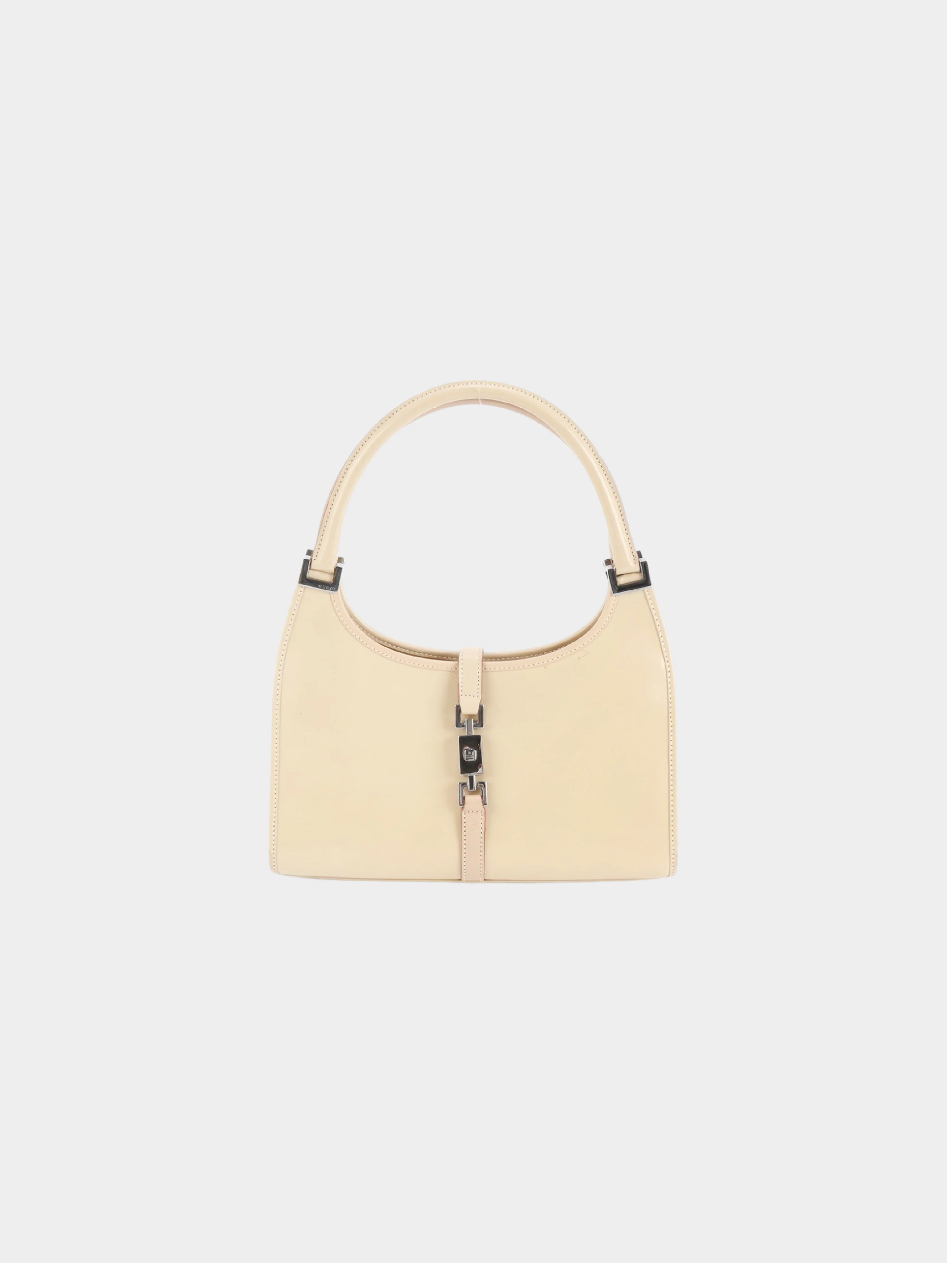 Gucci 2000s Beige Leather Jackie Bag
