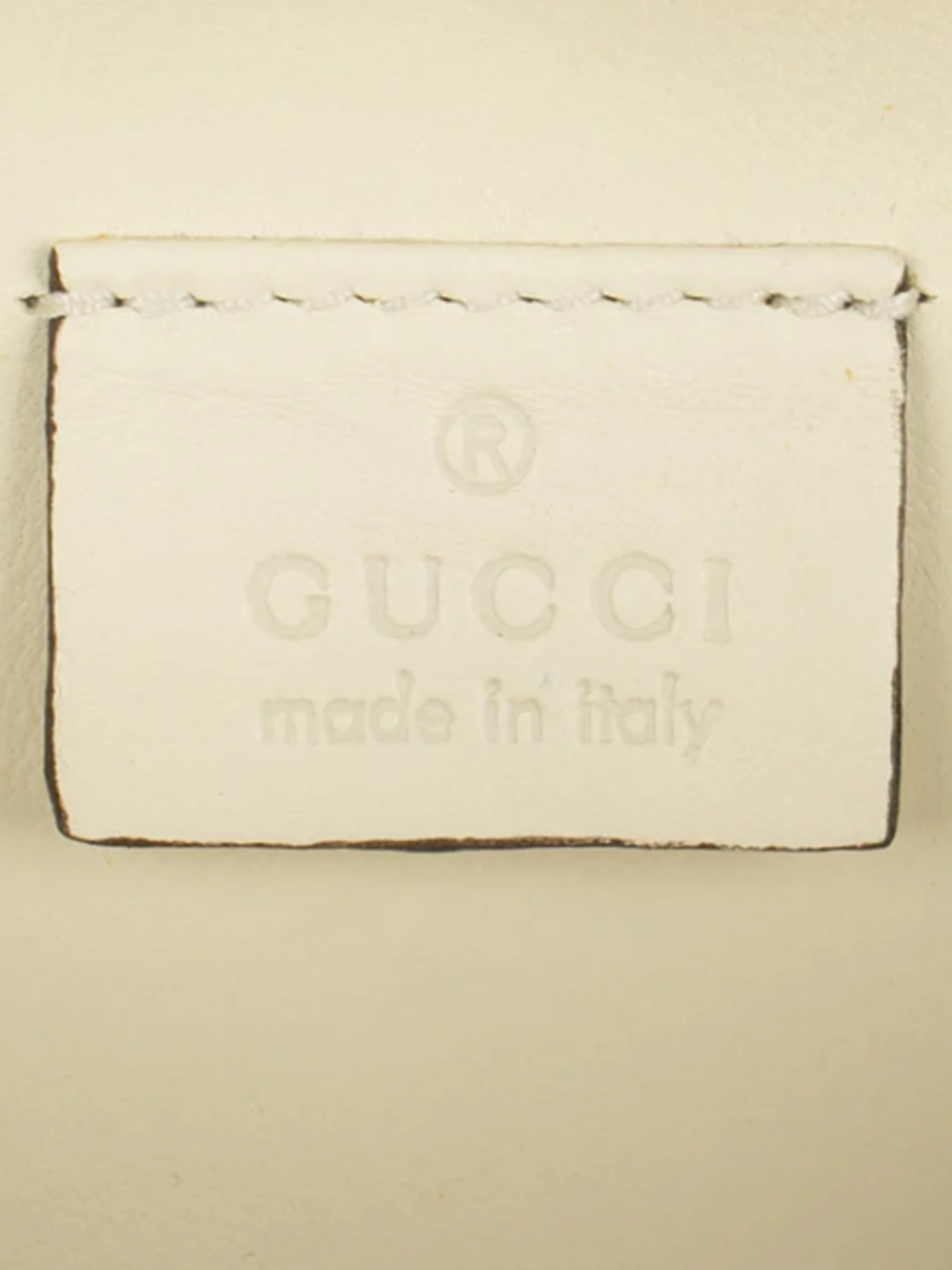 Gucci 2000s Beige Raffia Bamboo Minaudiere Bag - Image 7
