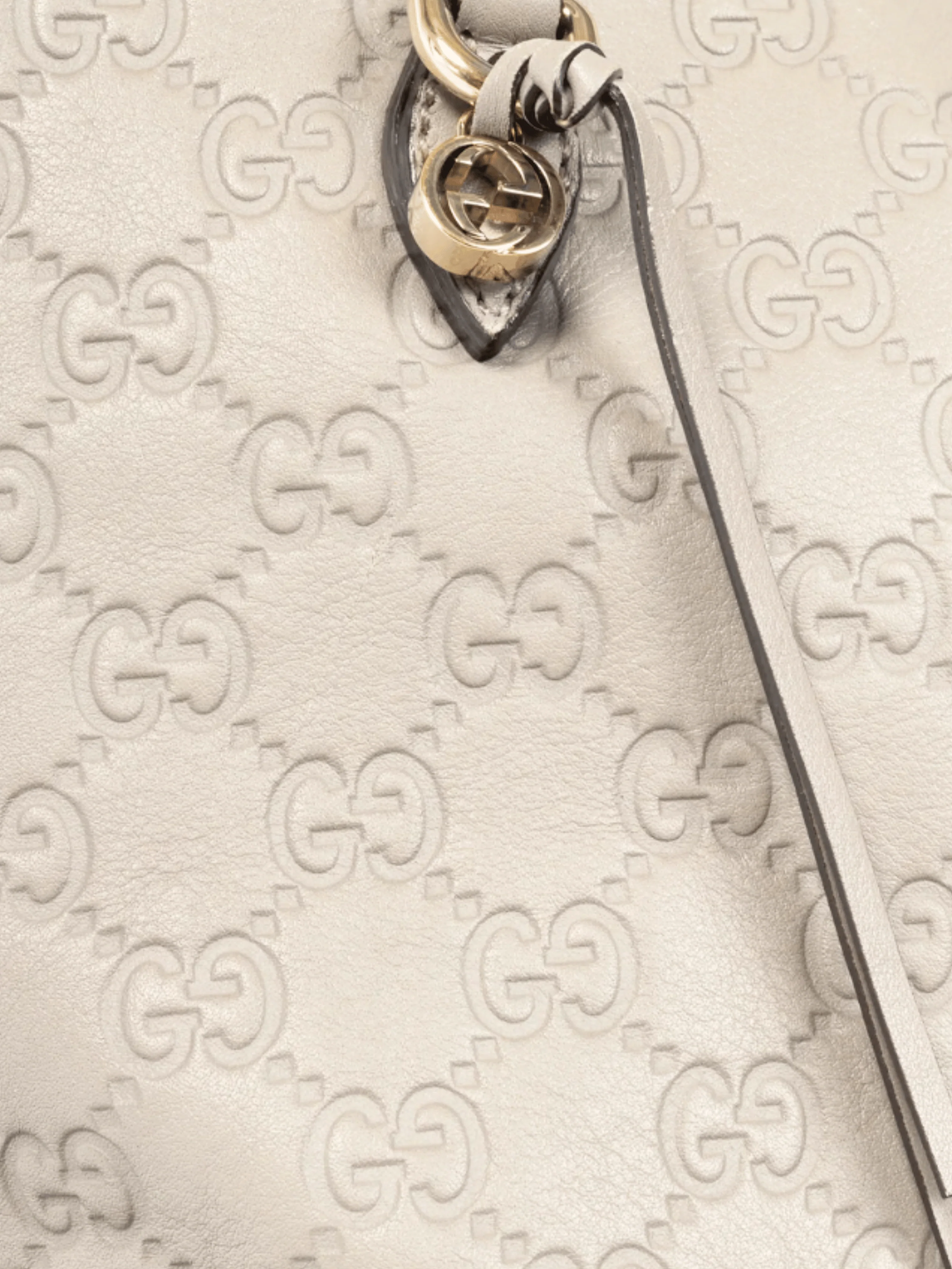 Gucci 2000s Bree Storm Grey Guccissima & Microguccissima Dome Tote - Image 5