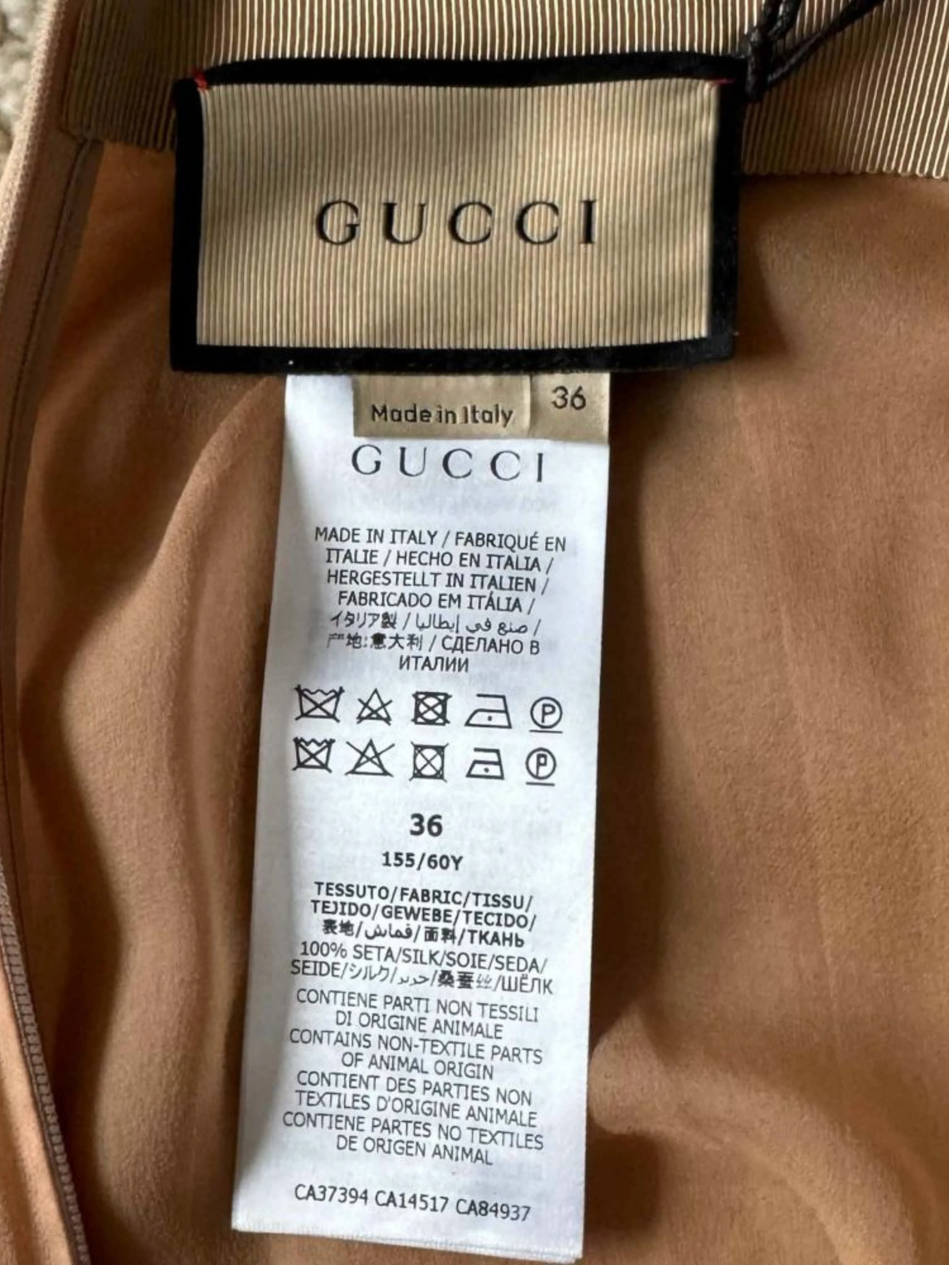 Gucci 2000s Pink Silk Chiffon Skirt - Image 3
