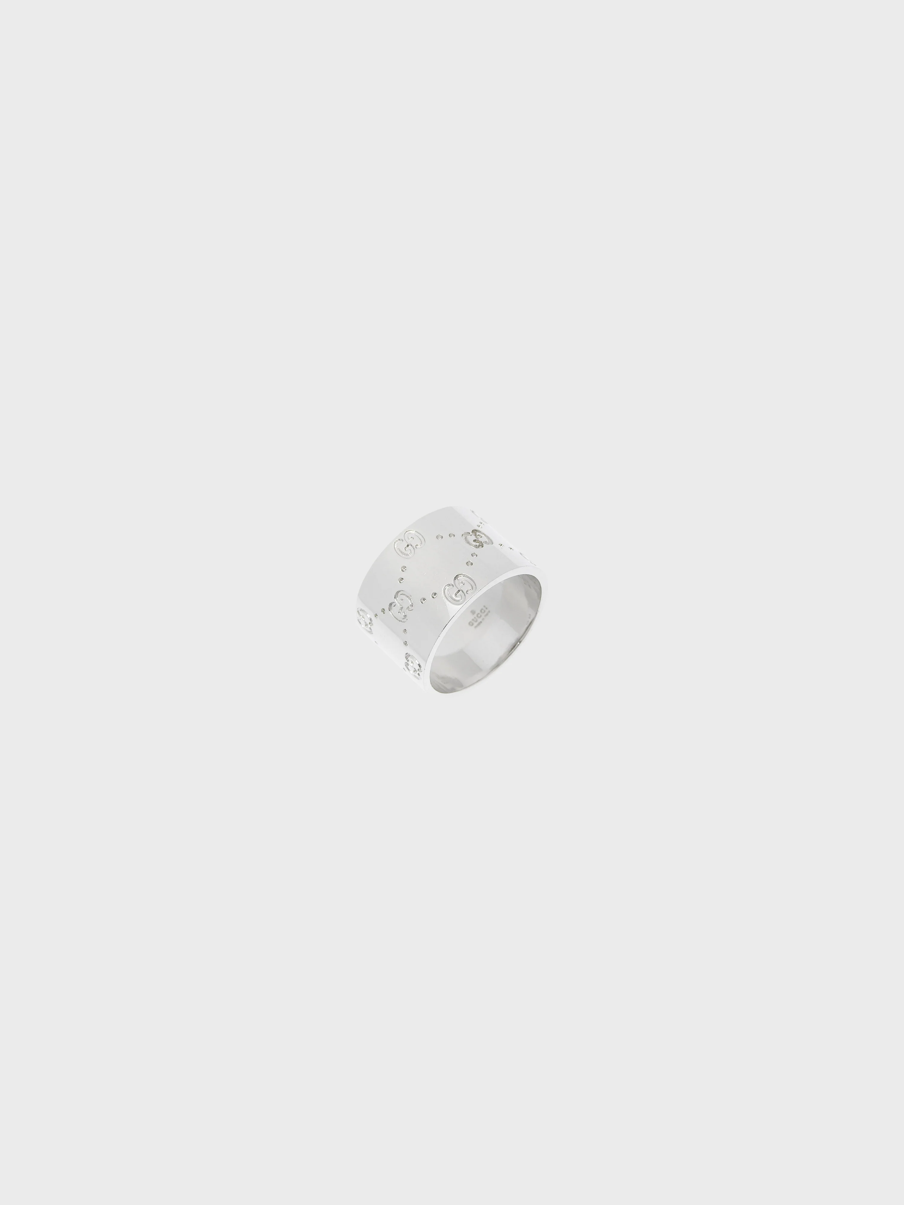 Gucci 2000s Silver 925 Icon Ring