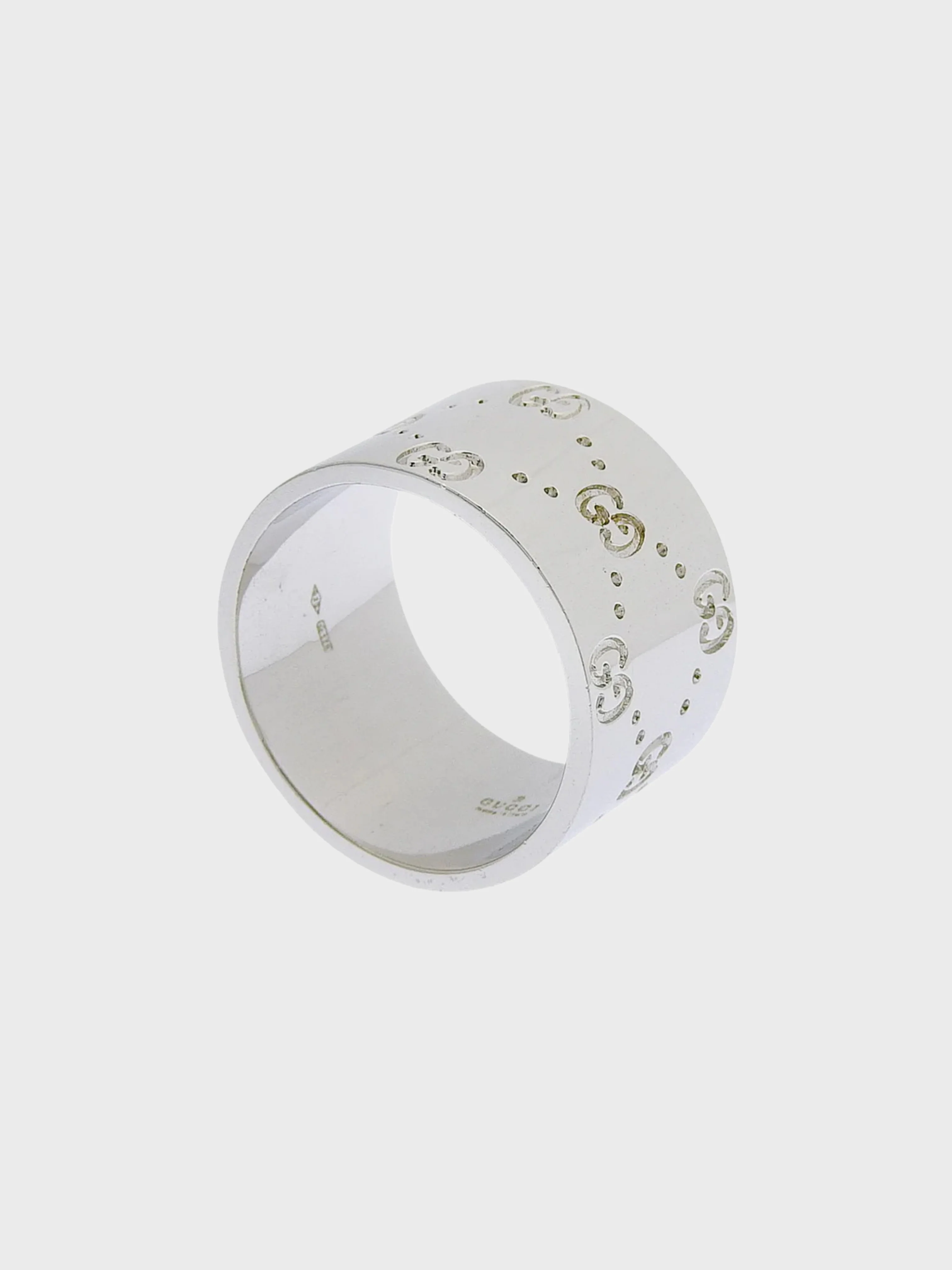 Gucci 2000s Silver 925 Icon Ring - Image 3