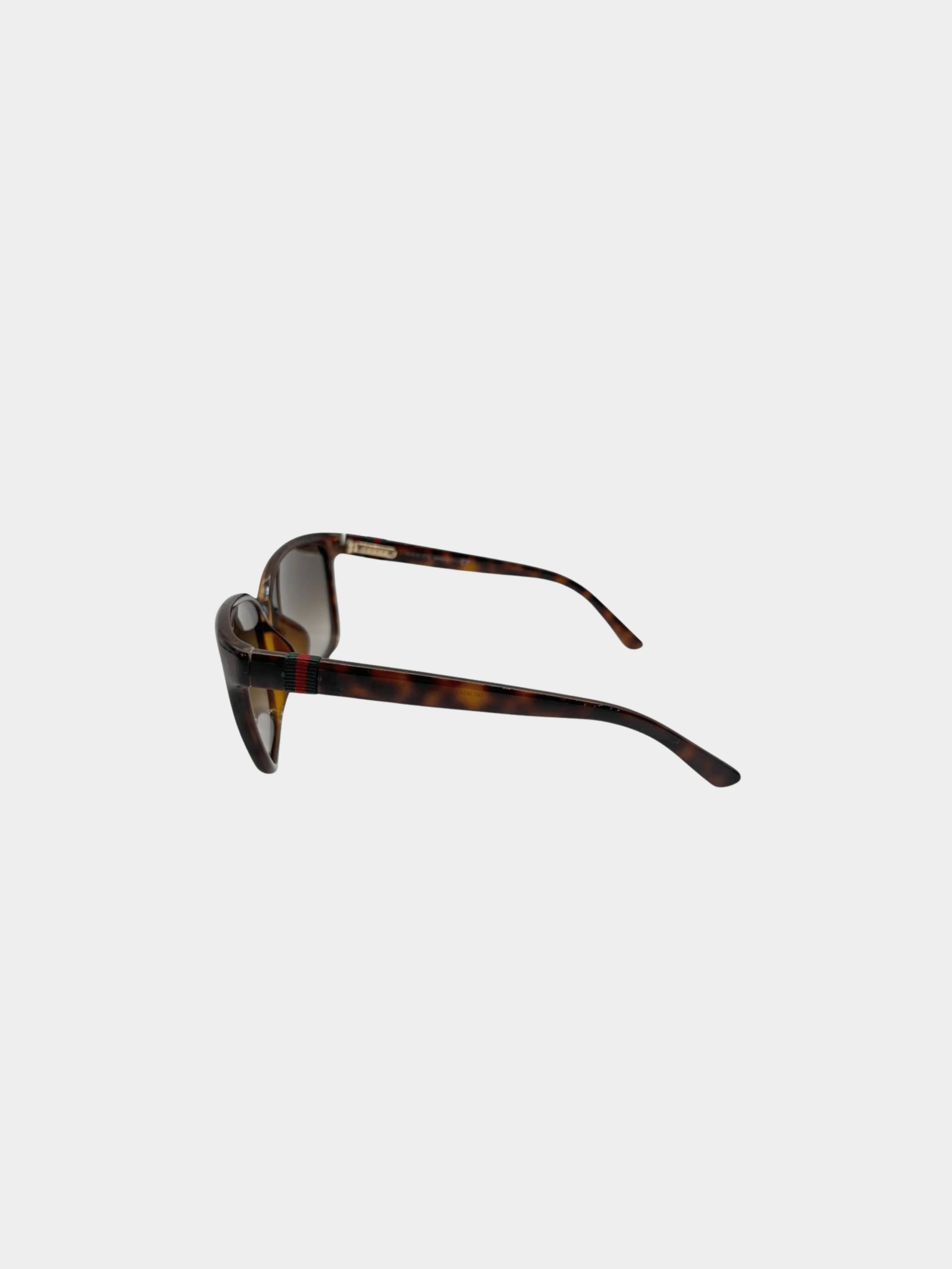 Gucci 2010s Brown Tortoiseshell Sunglasses - Image 3