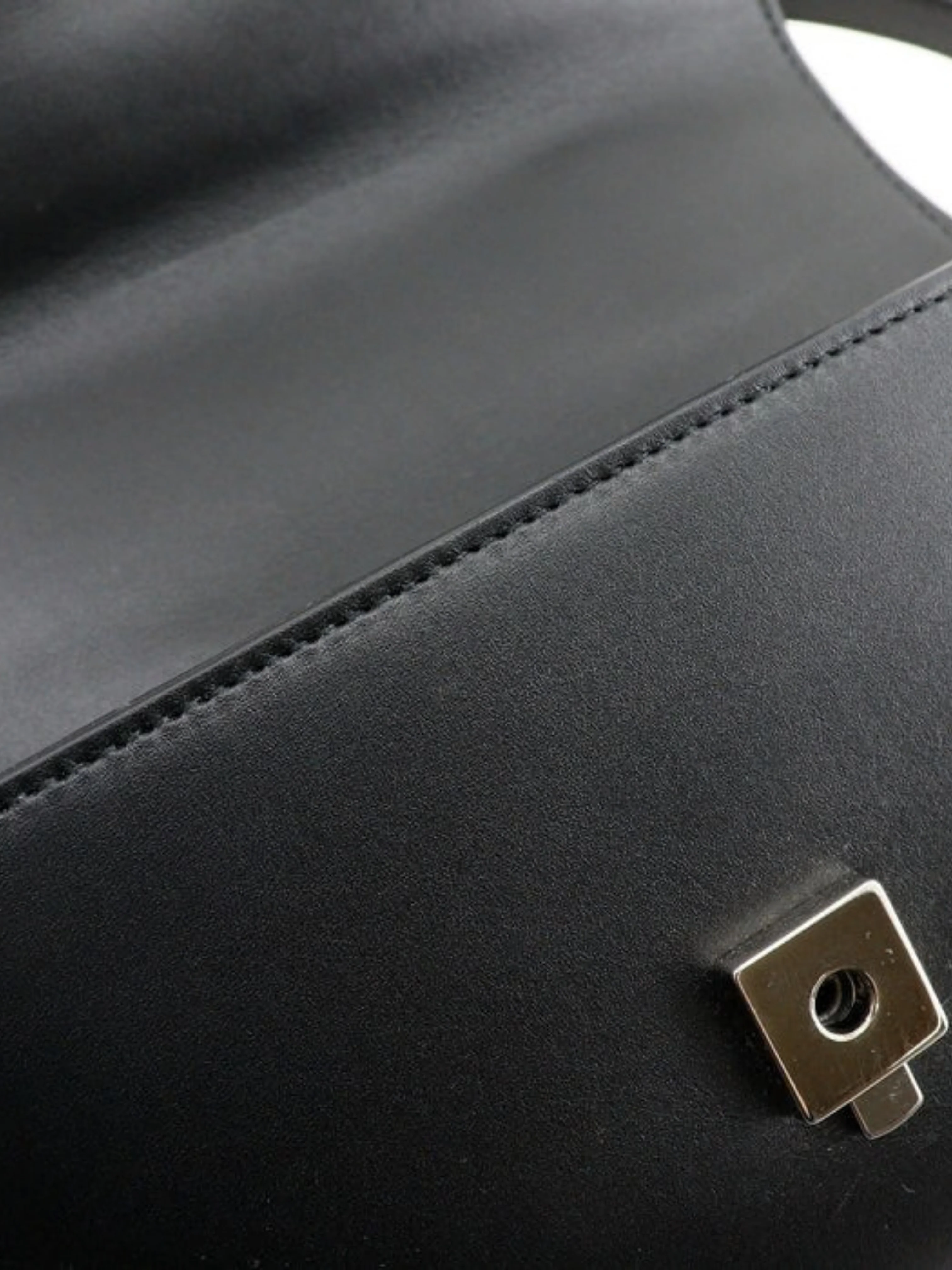 Gucci 2020s Black Leather Petite GG 2Way Shoulder Bag - Image 5