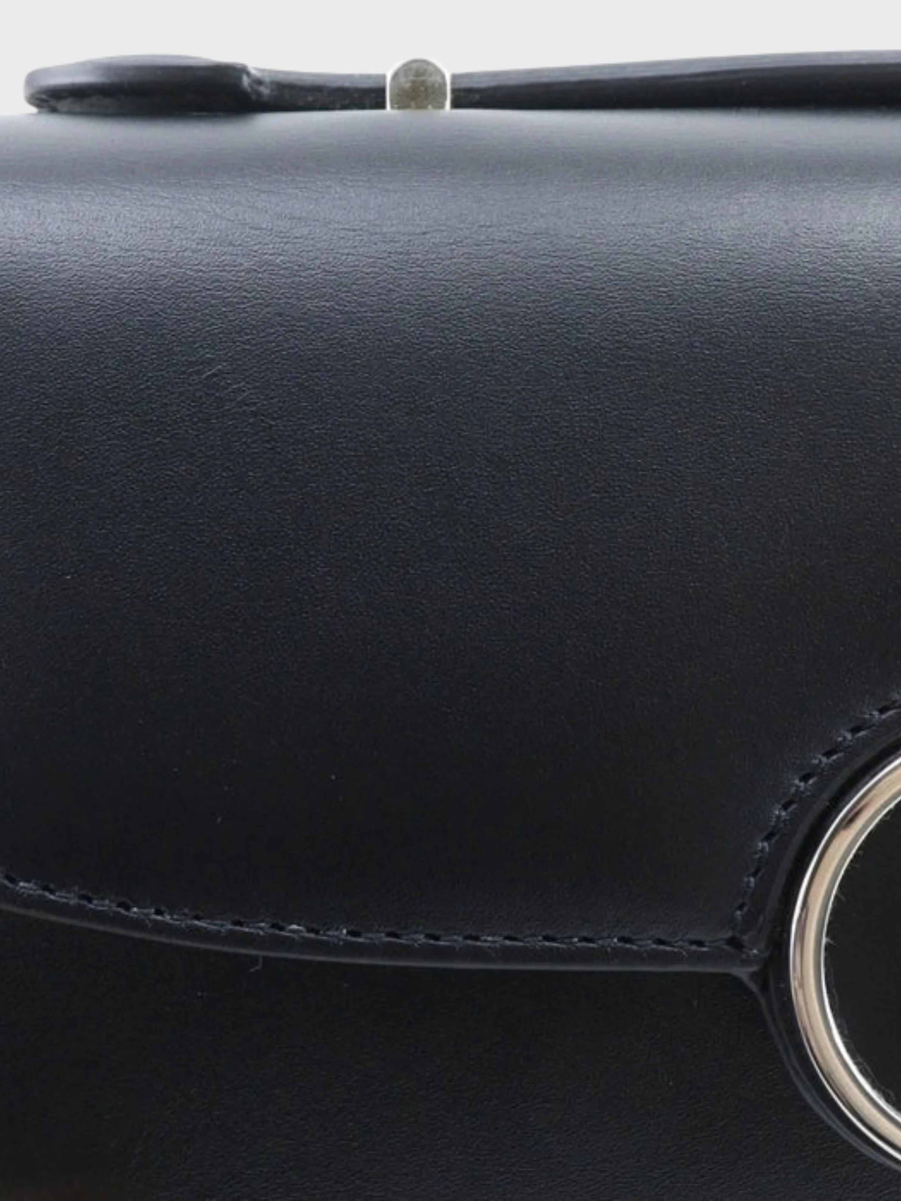 Gucci 2020s Black Leather Petite GG 2Way Shoulder Bag - Image 6