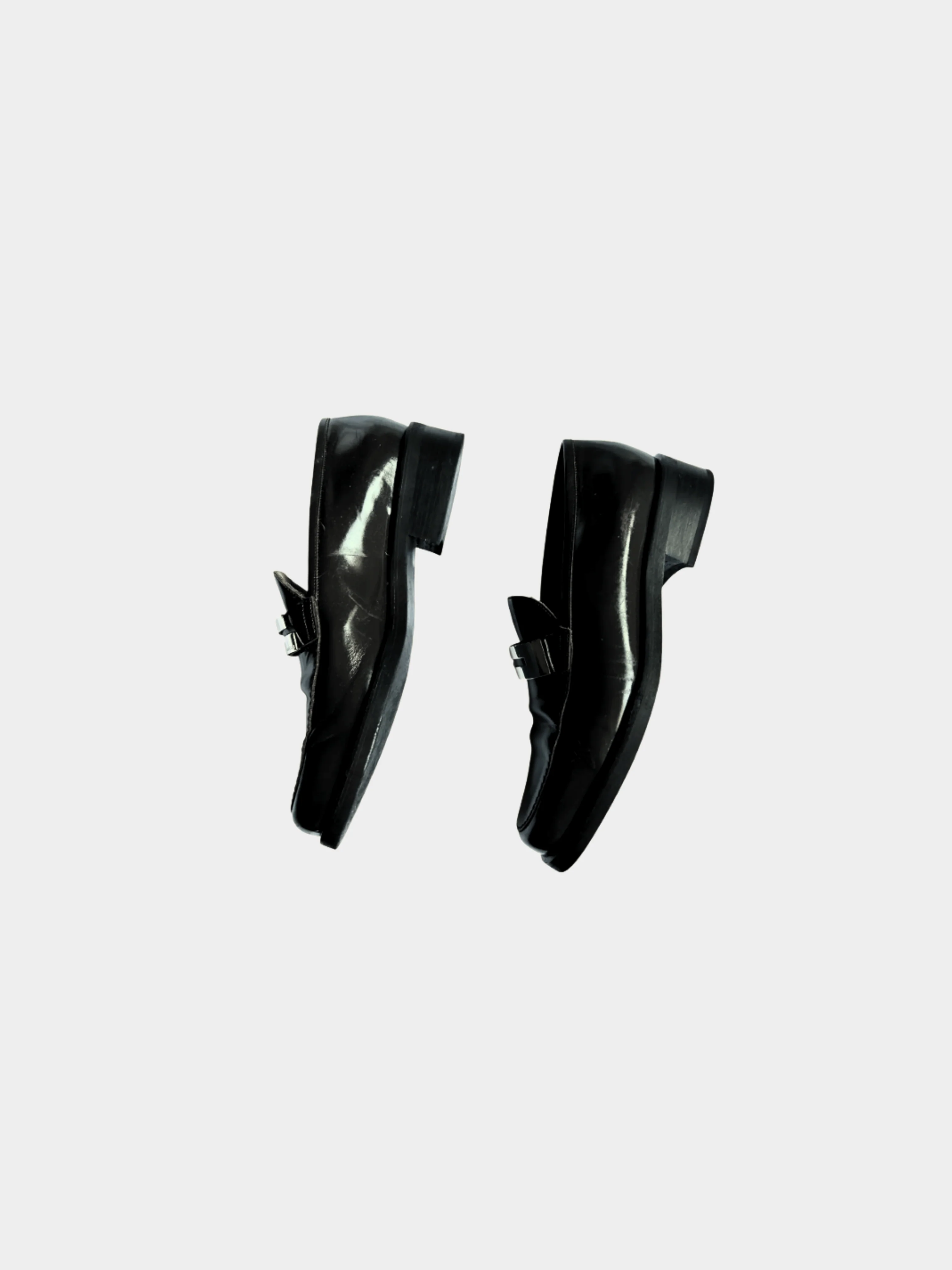 Gucci by Tom Ford 2000s Brown Leather Loafers - Image 3