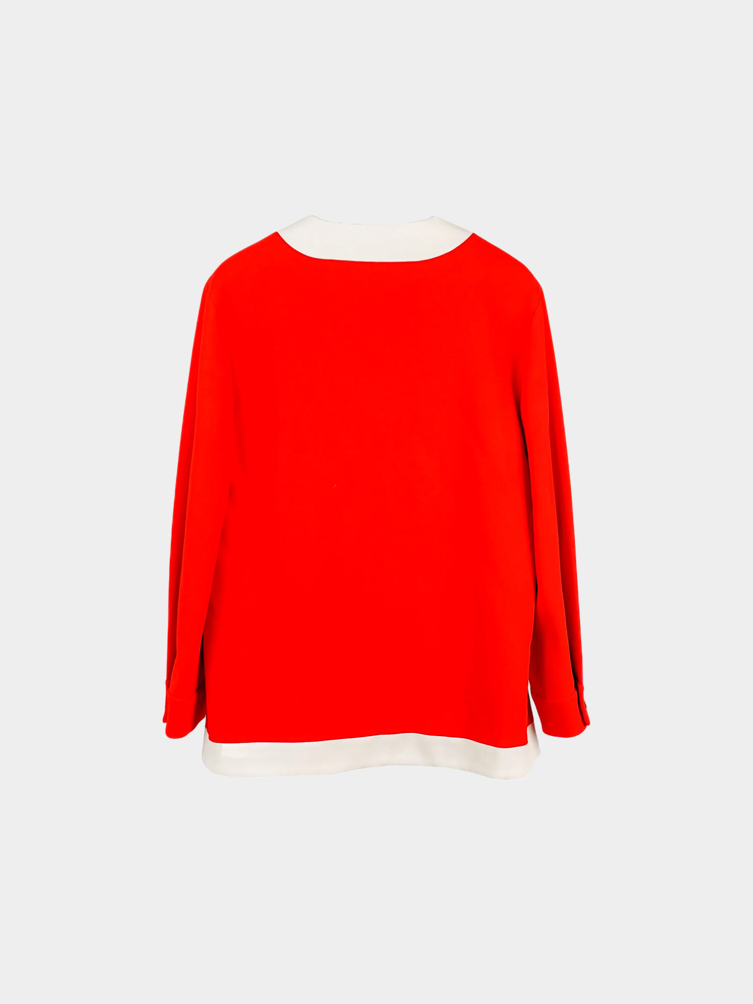 Gucci Cruise 2020 Red Stretch Viscose Cardigan - Image 2