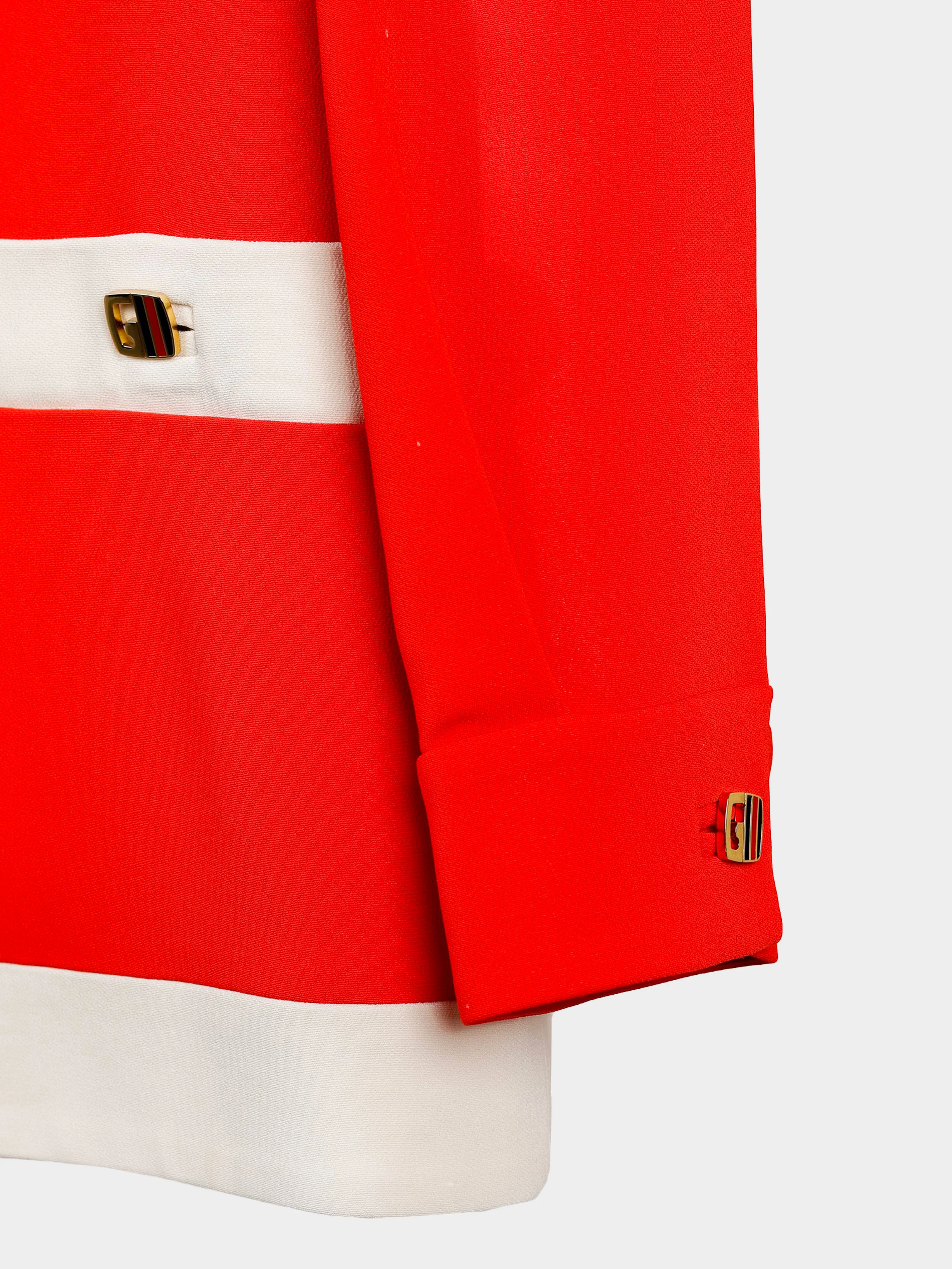 Gucci Cruise 2020 Red Stretch Viscose Cardigan - Image 3