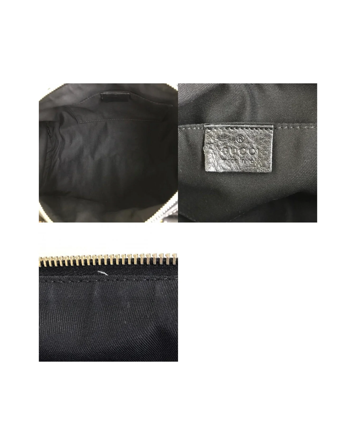 Gucci 2000s Mini Boston Leather Handbag - Image 3