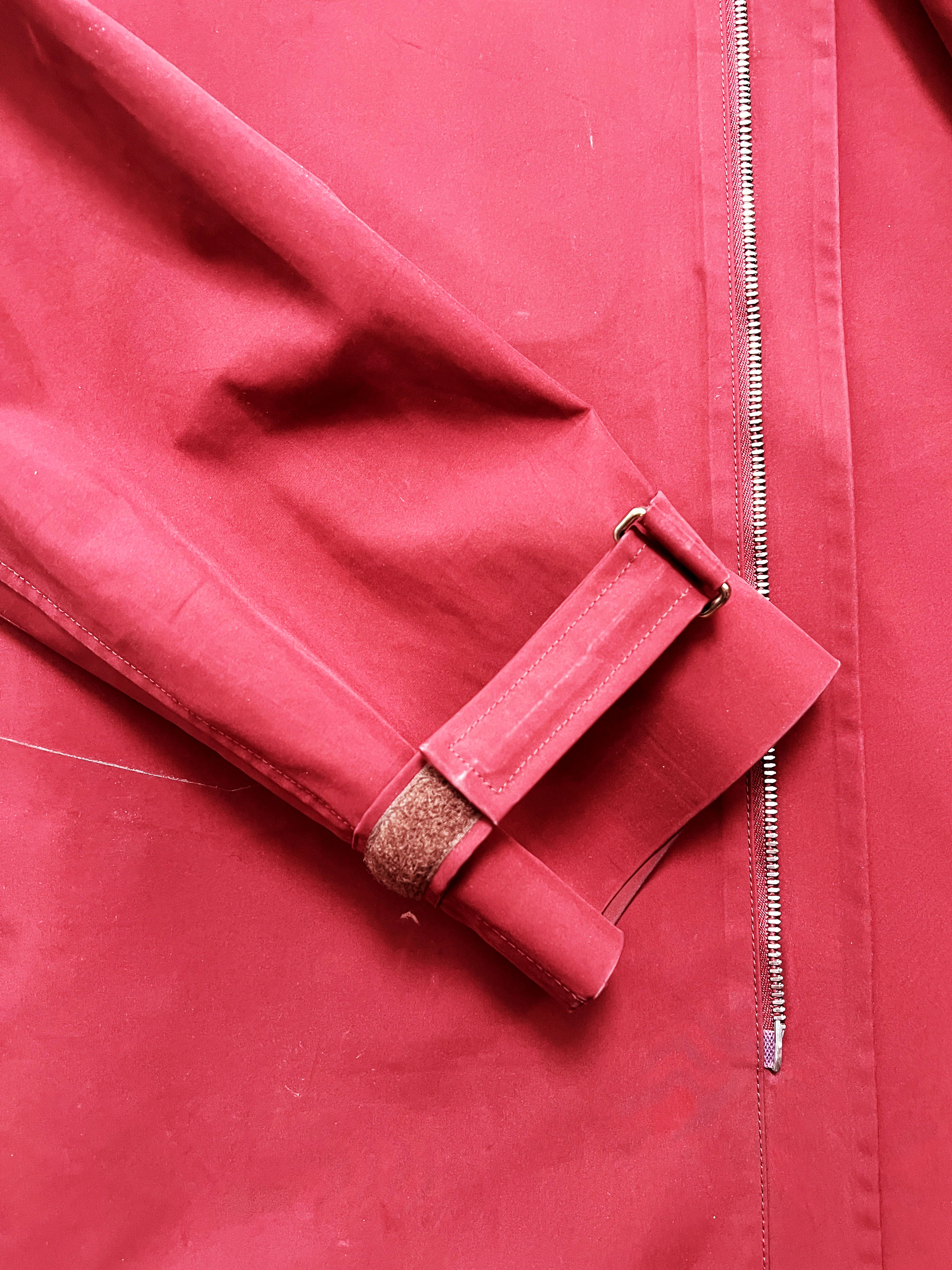 Gucci 2010s Red Hooded Windbreaker Jacket - Image 3